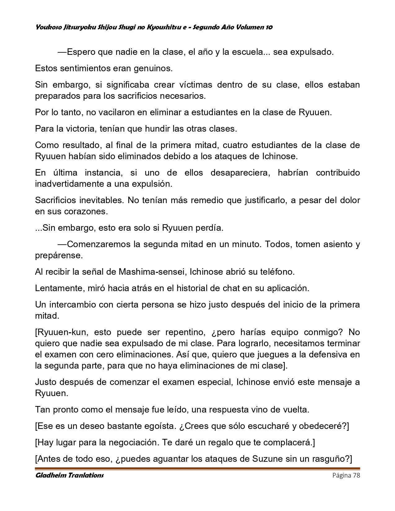 Página 78 del Manga