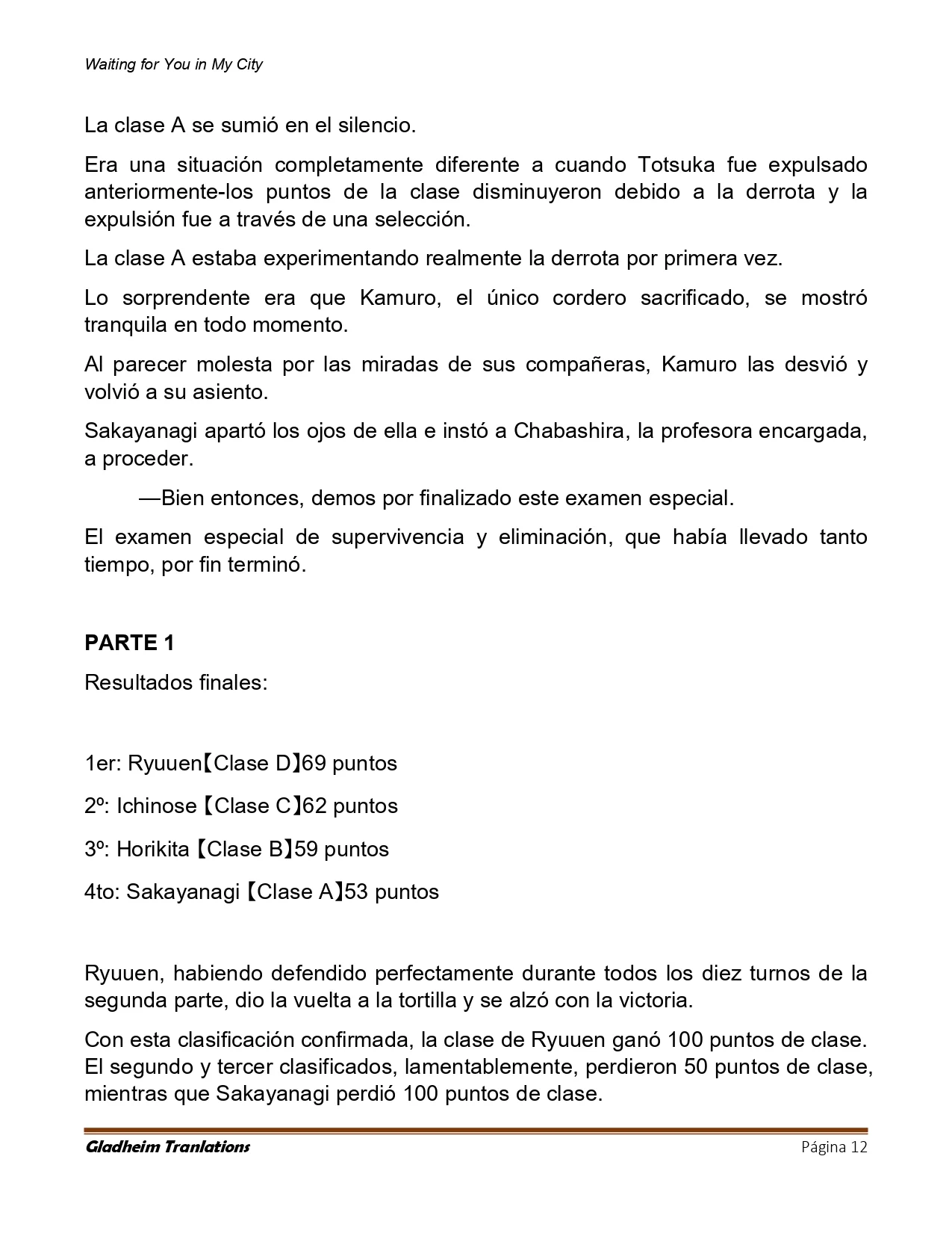 Página 12 del Manga