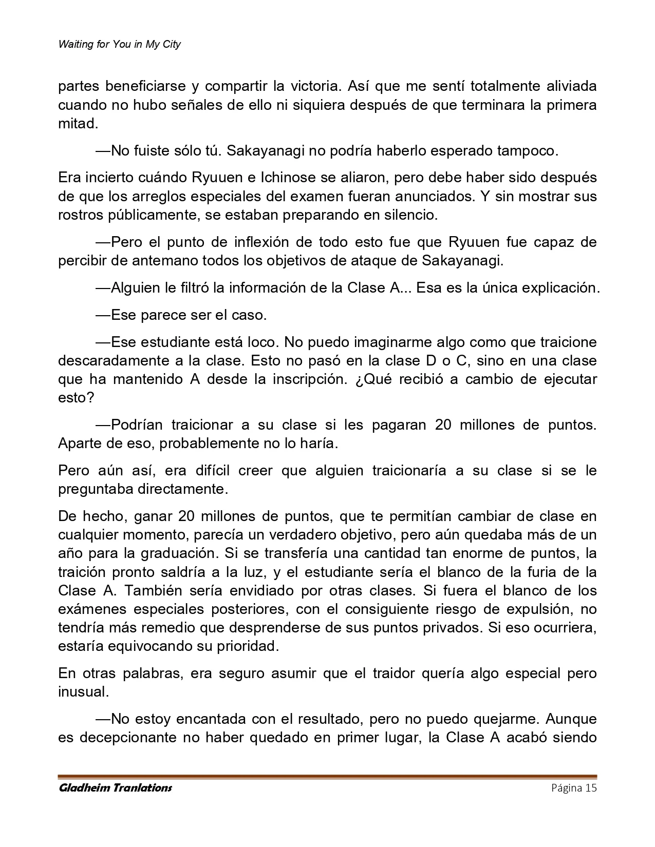 Página 15 del Manga