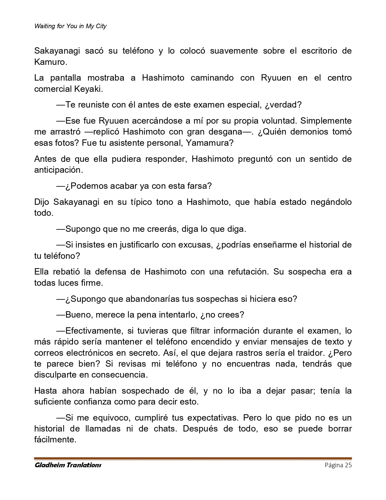 Página 25 del Manga