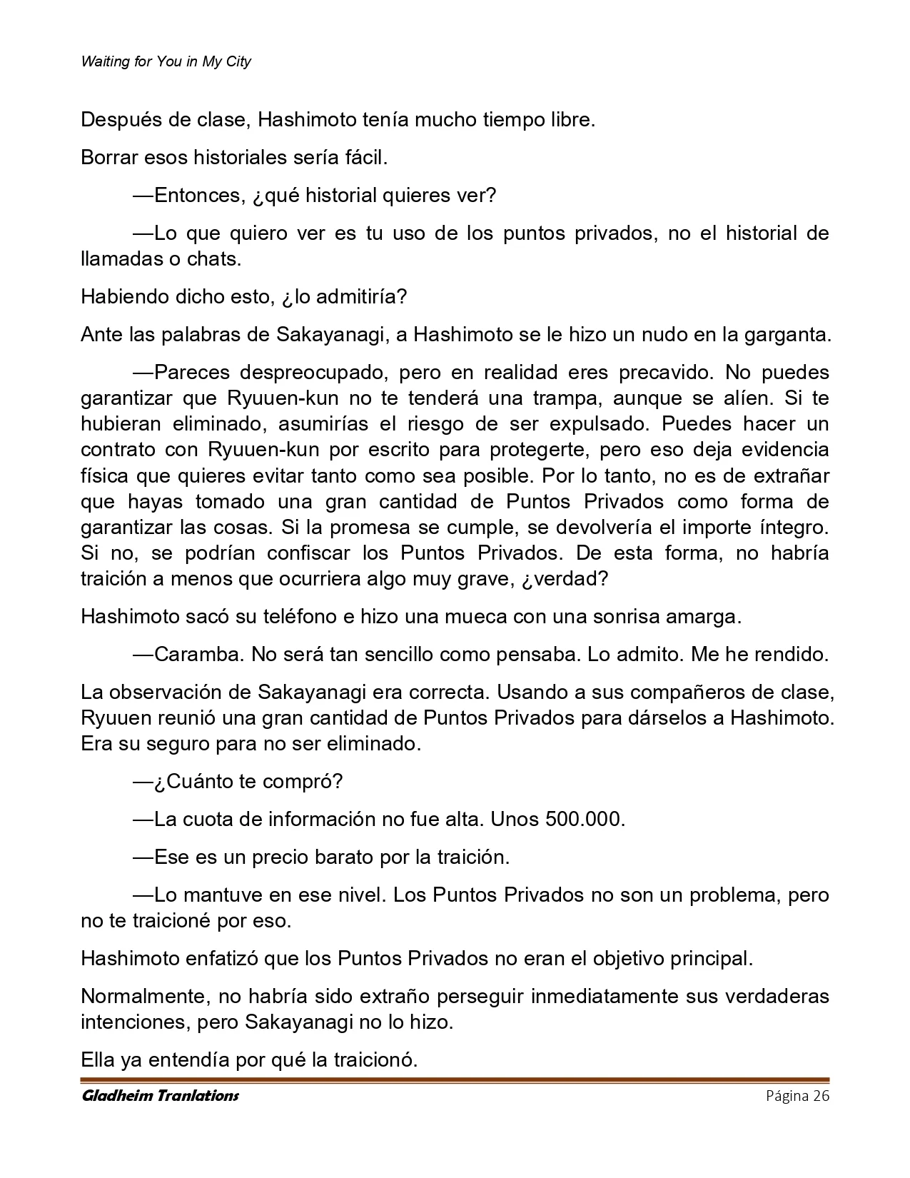 Página 26 del Manga