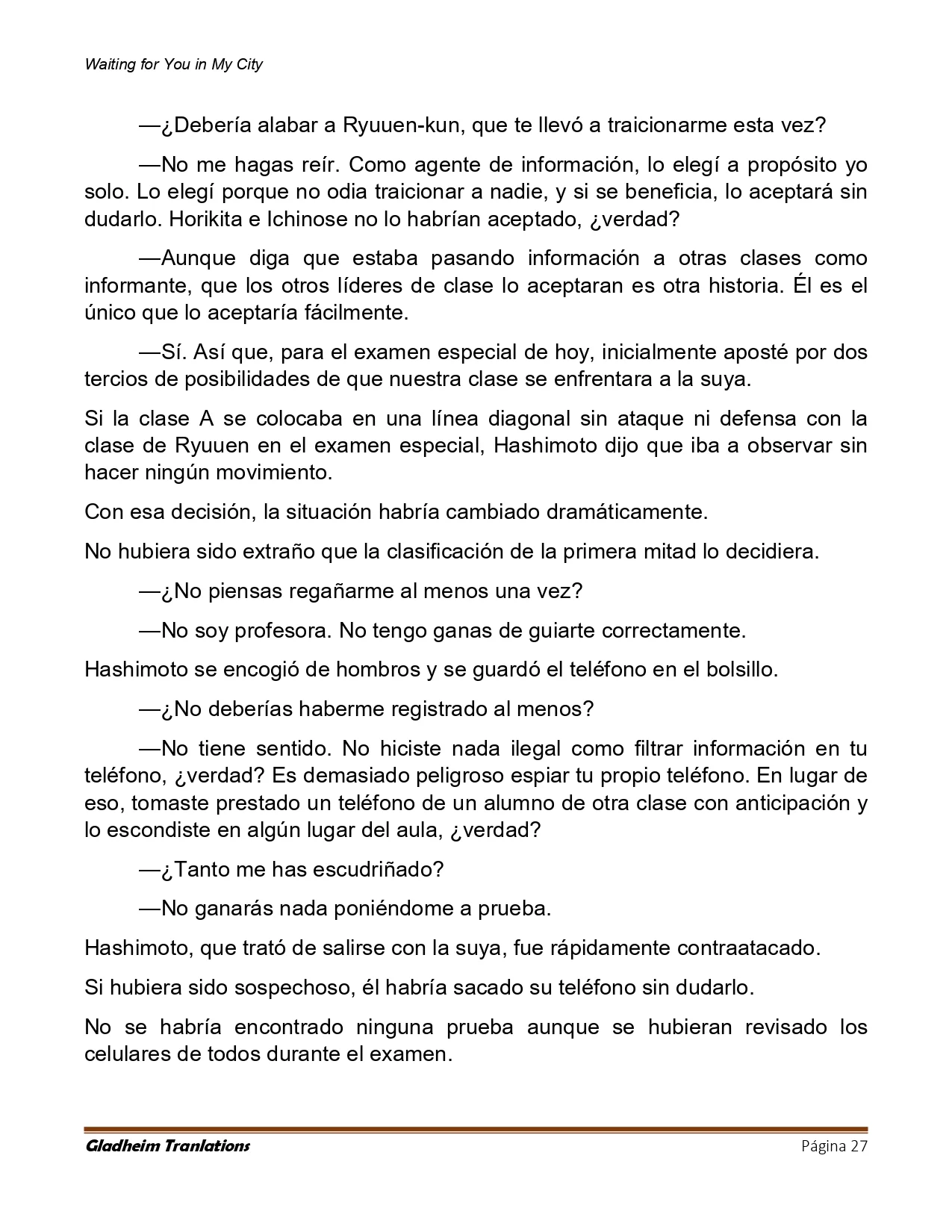 Página 27 del Manga
