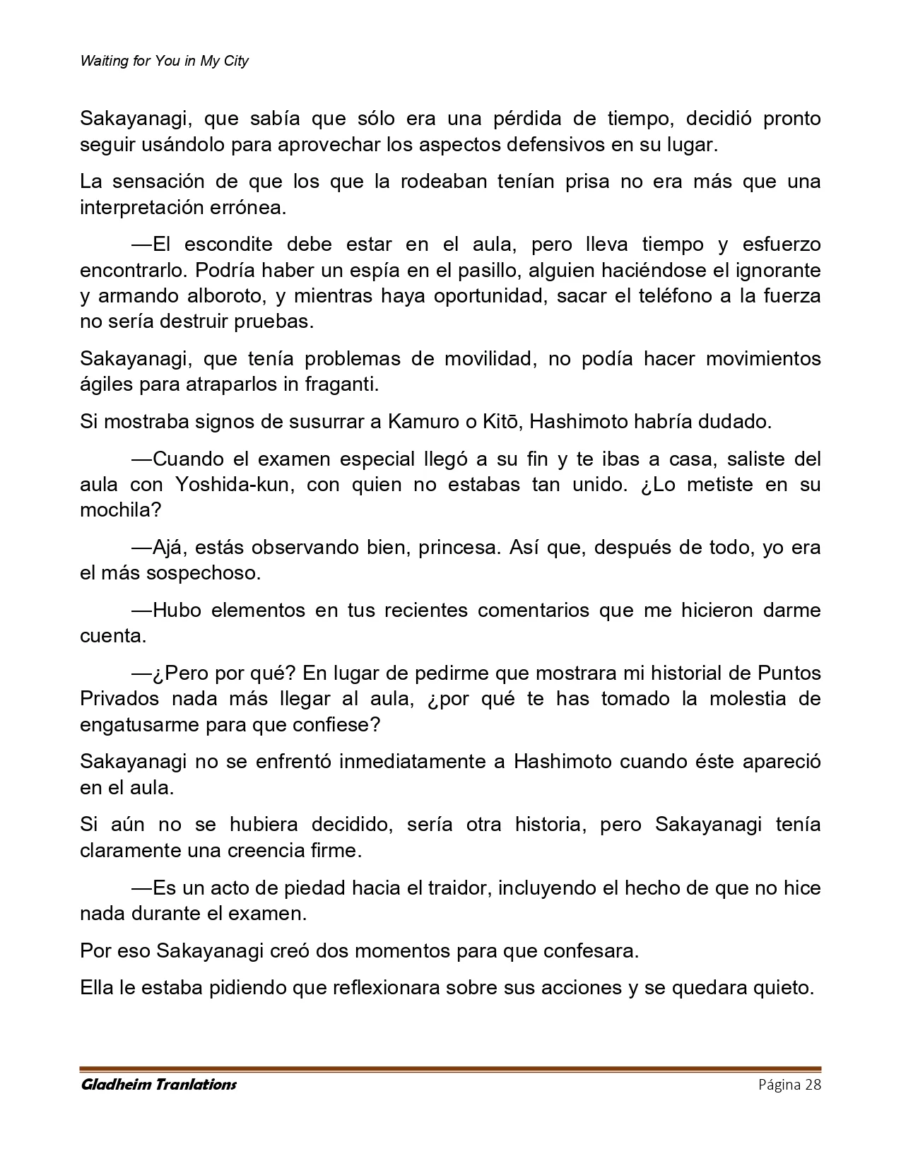 Página 28 del Manga