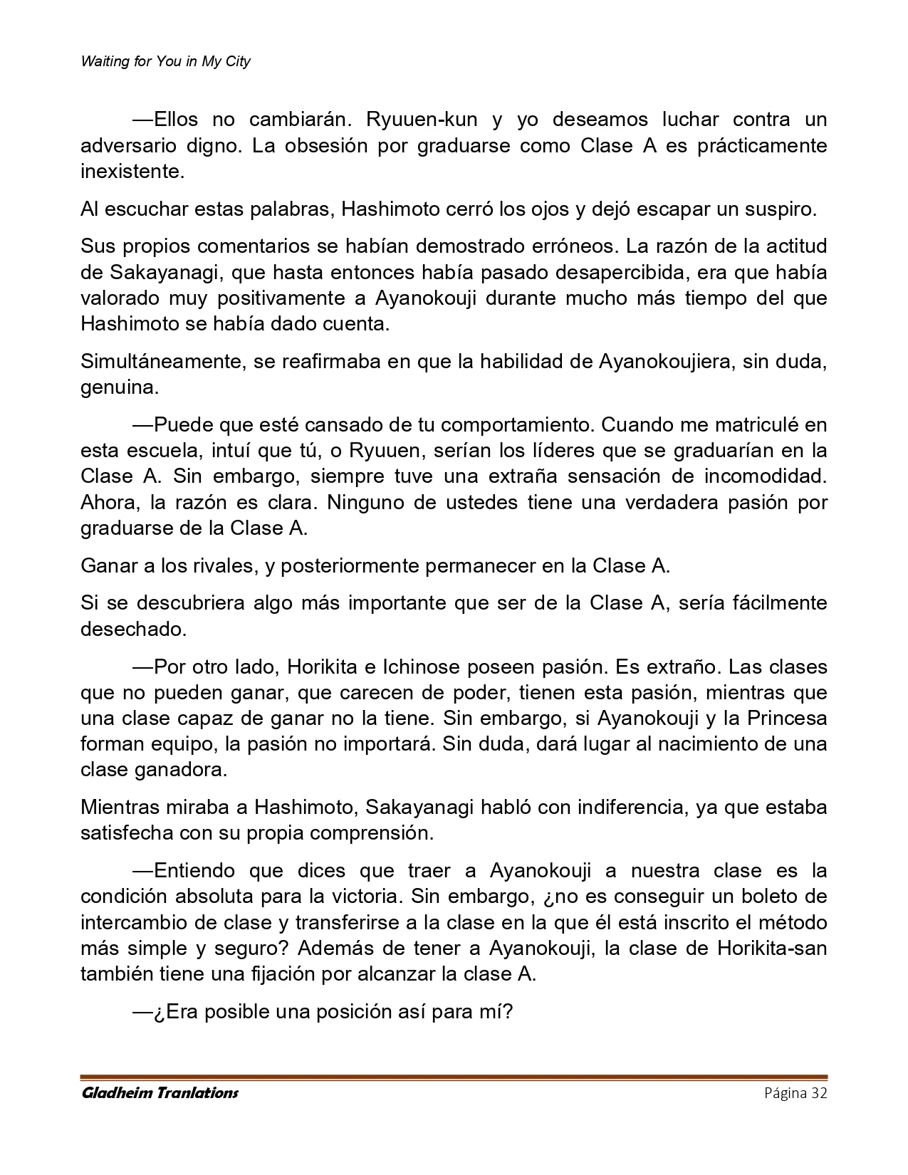 Página 32 del Manga