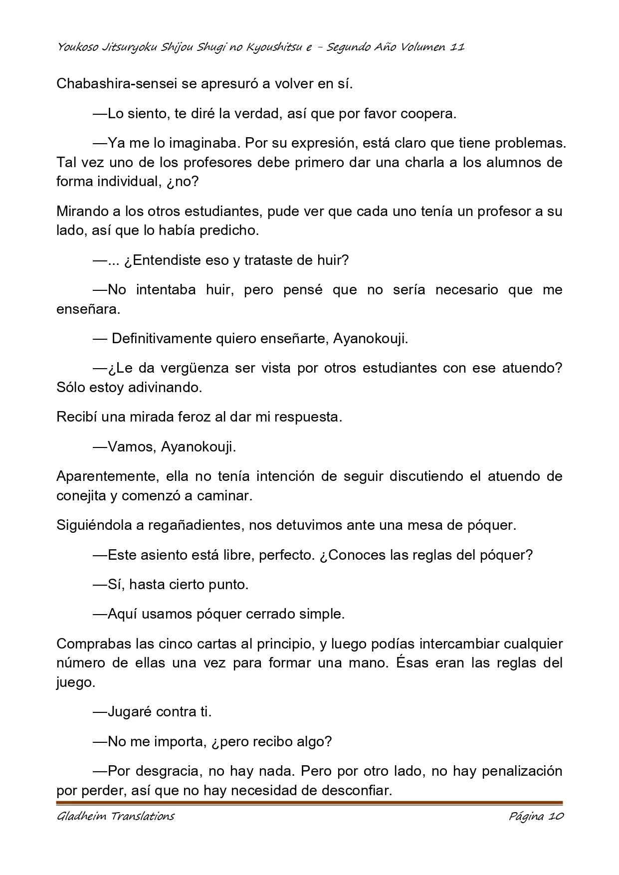 Página 10 del Manga