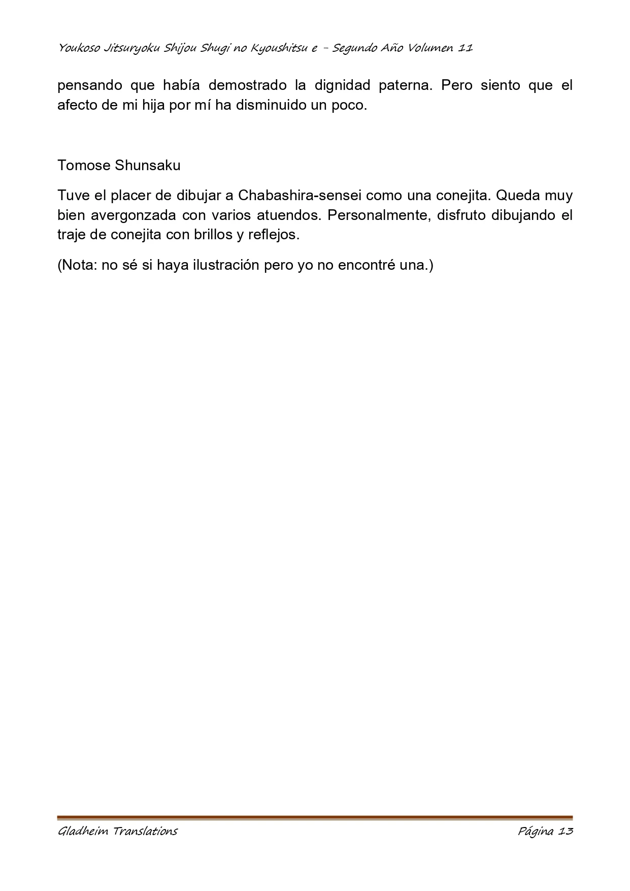 Página 13 del Manga