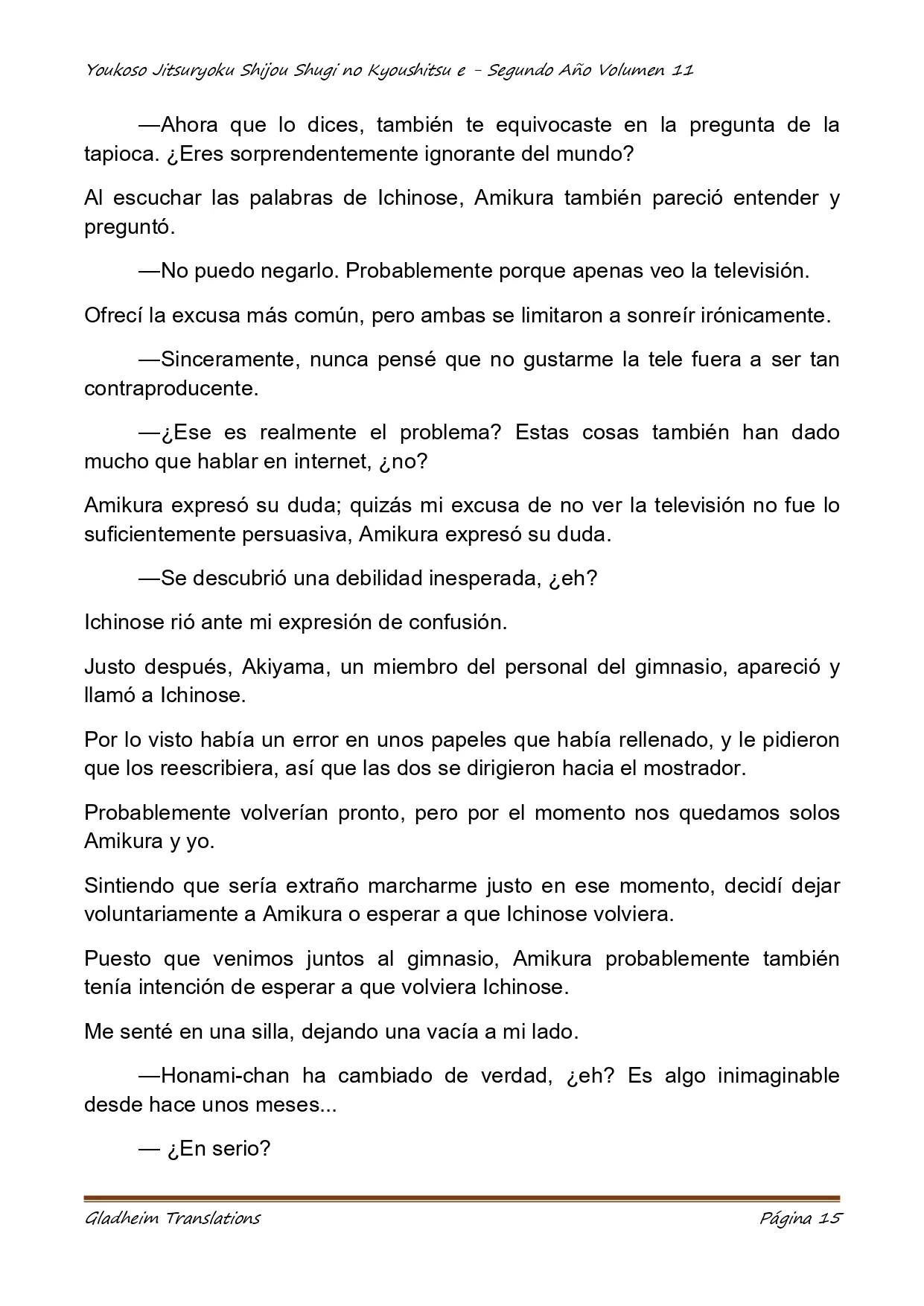 Página 15 del Manga