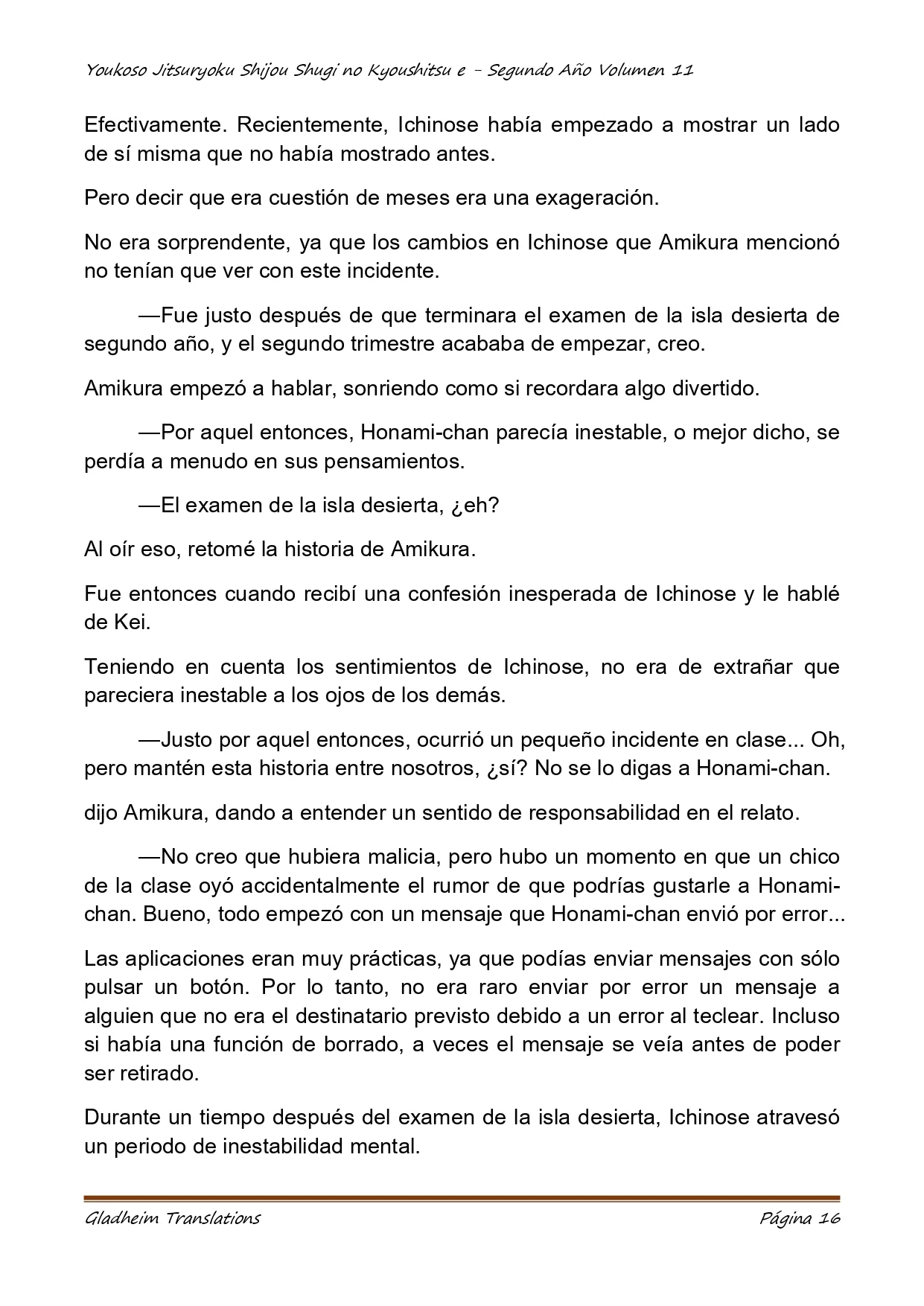 Página 16 del Manga