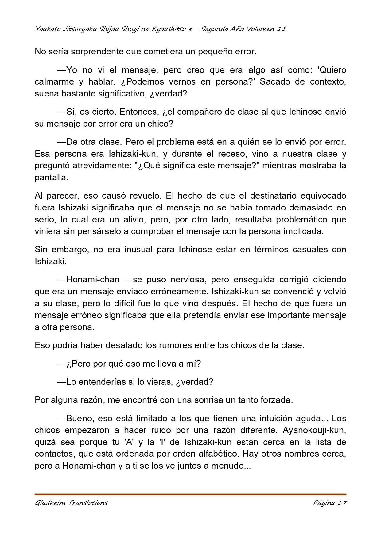 Página 17 del Manga