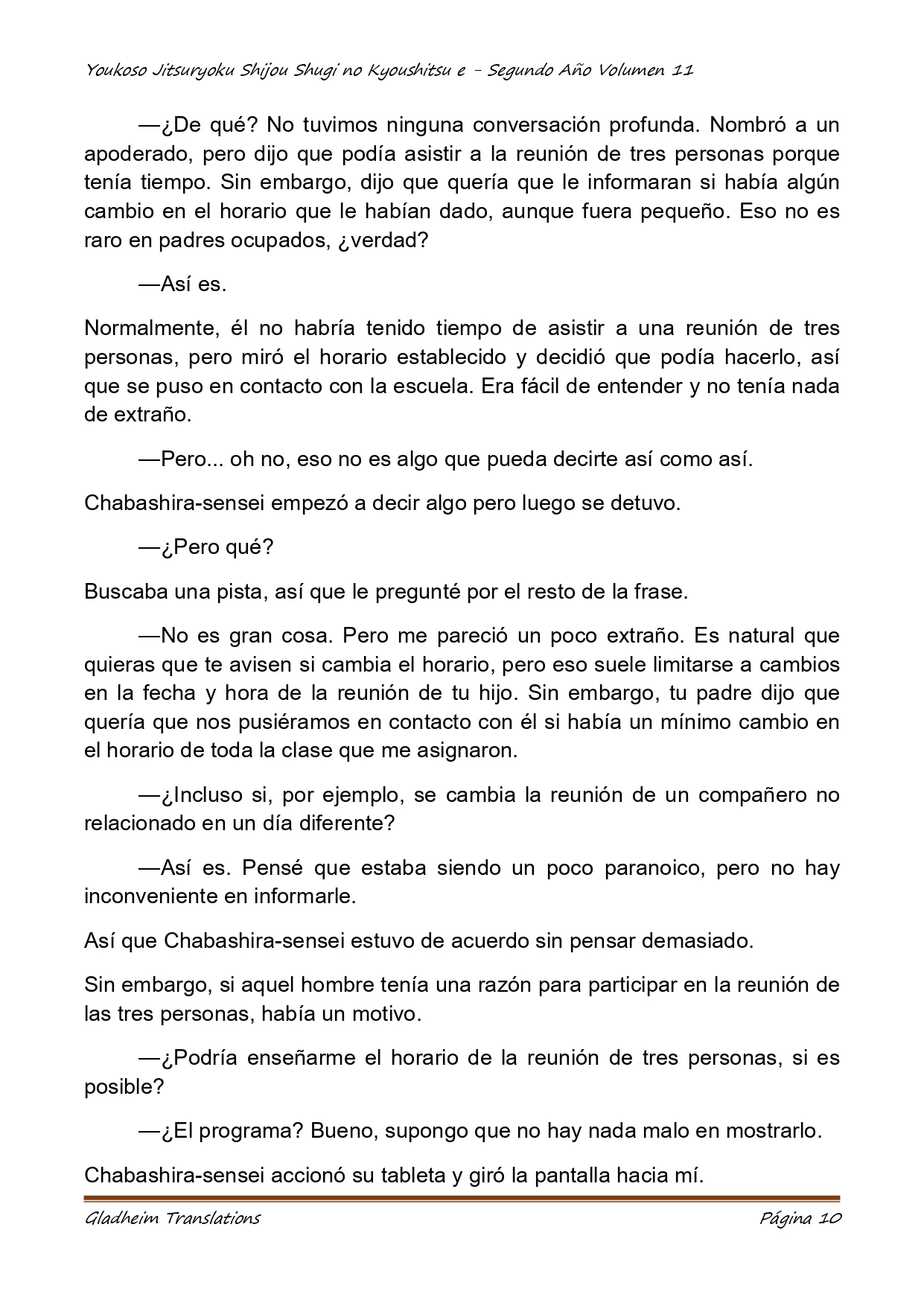 Página 10 del Manga