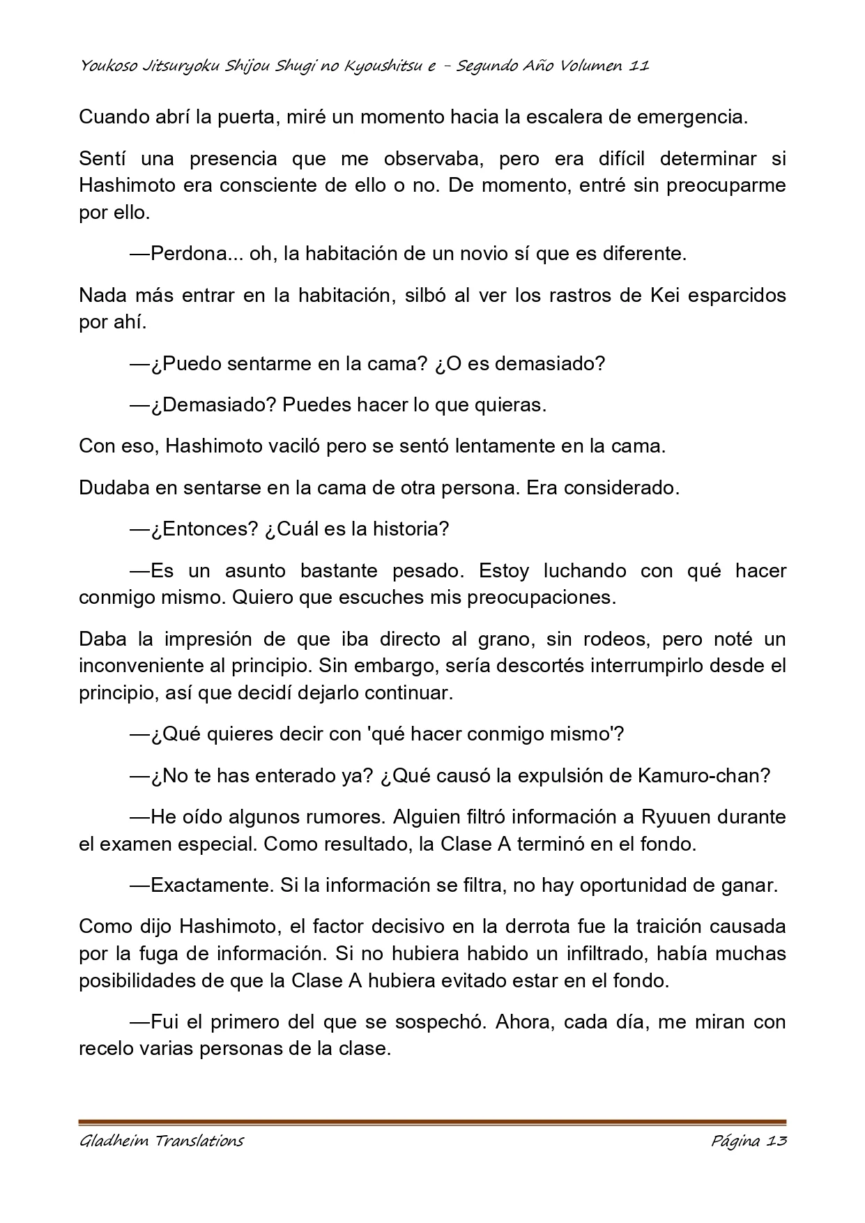 Página 13 del Manga