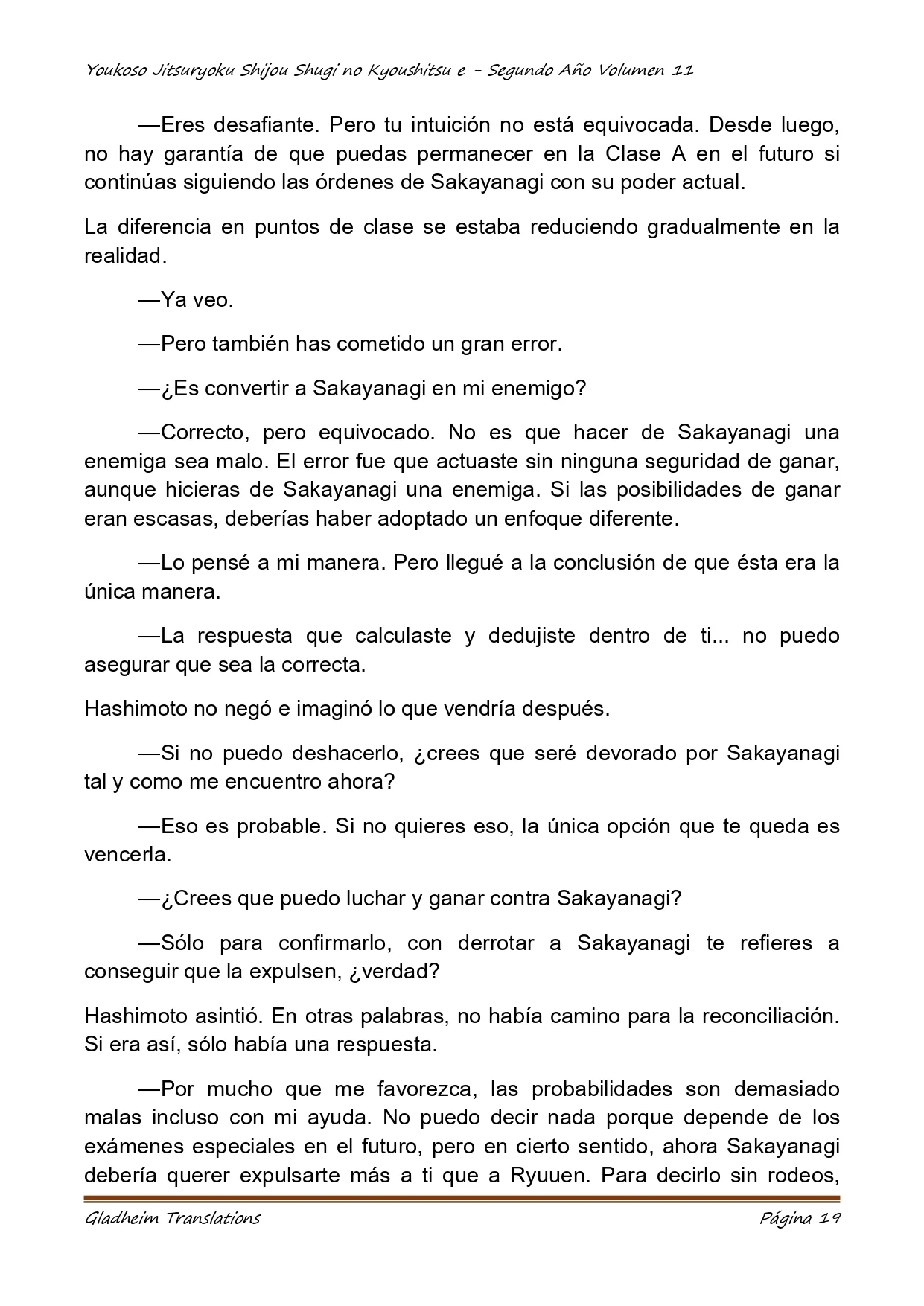 Página 19 del Manga