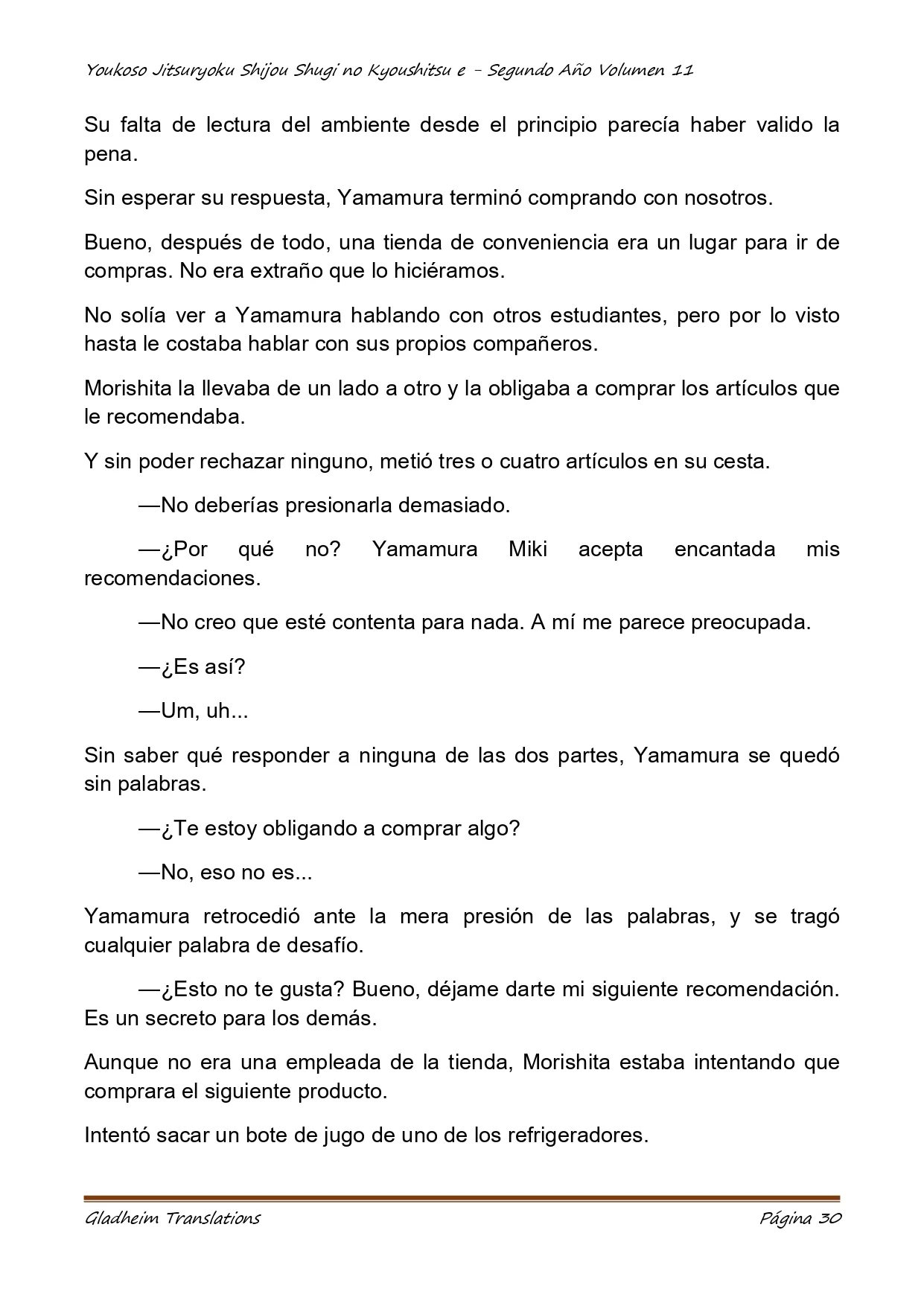 Página 30 del Manga