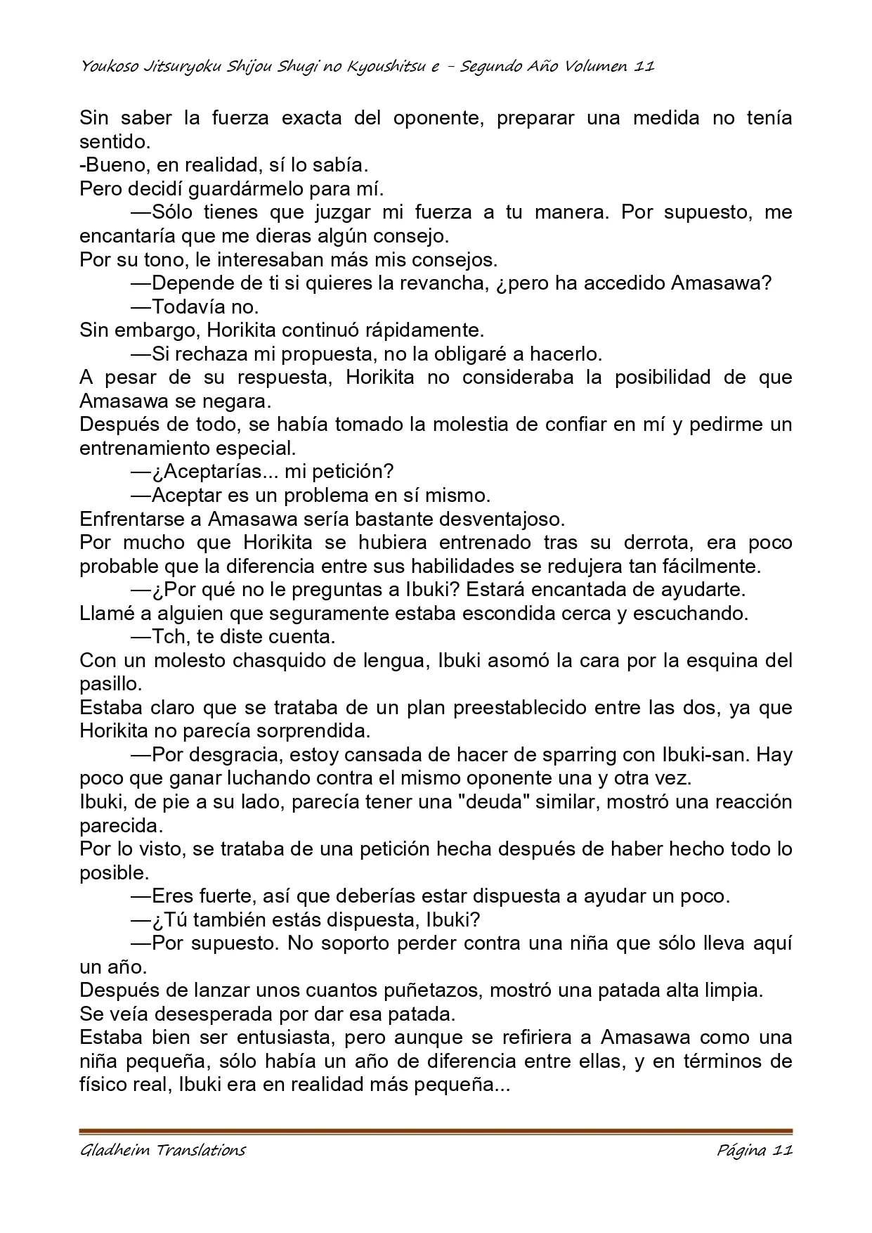 Página 11 del Manga