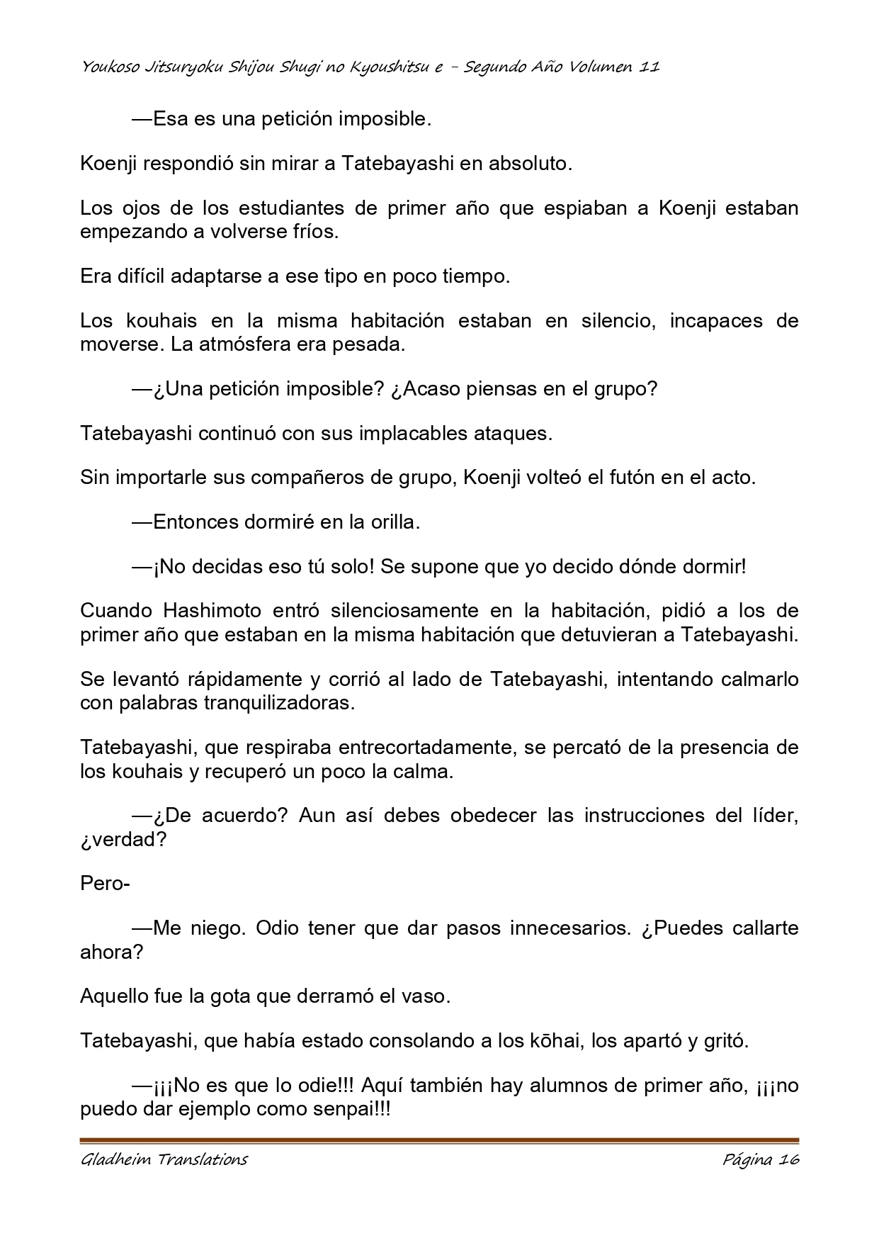 Página 16 del Manga