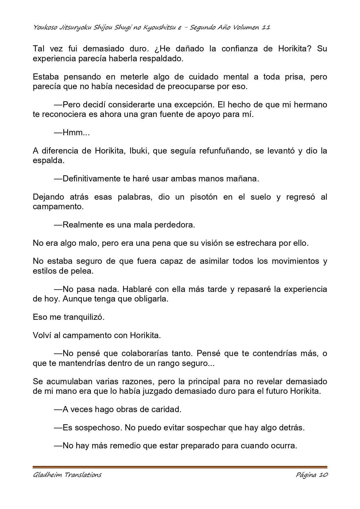 Página 10 del Manga