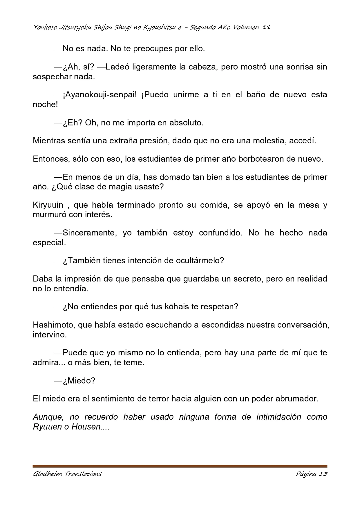 Página 13 del Manga