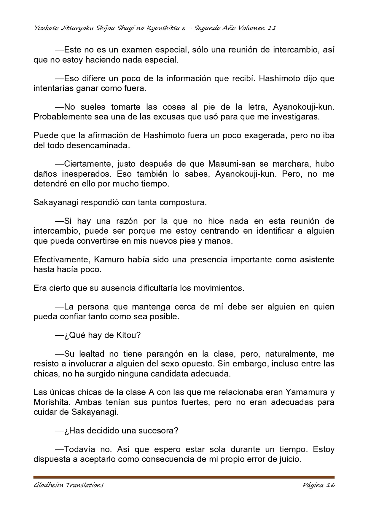 Página 16 del Manga