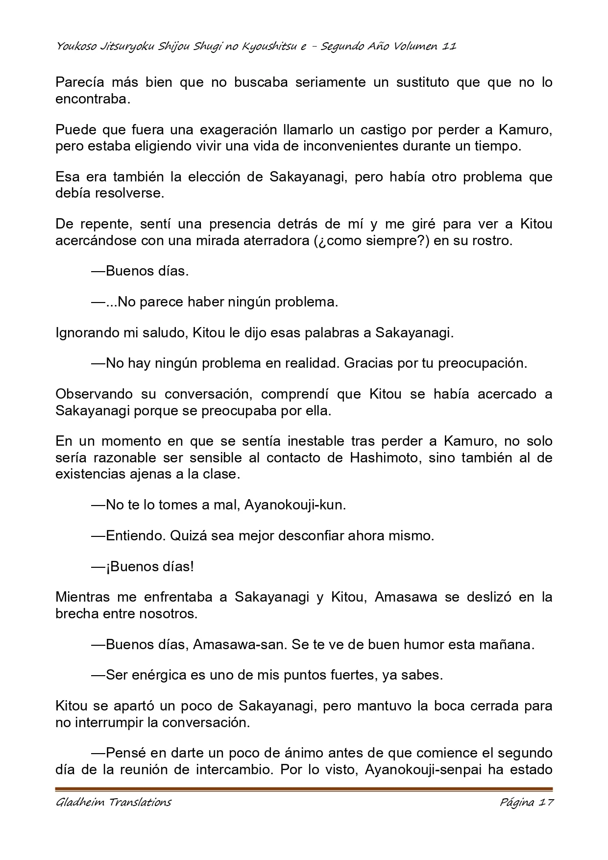 Página 17 del Manga