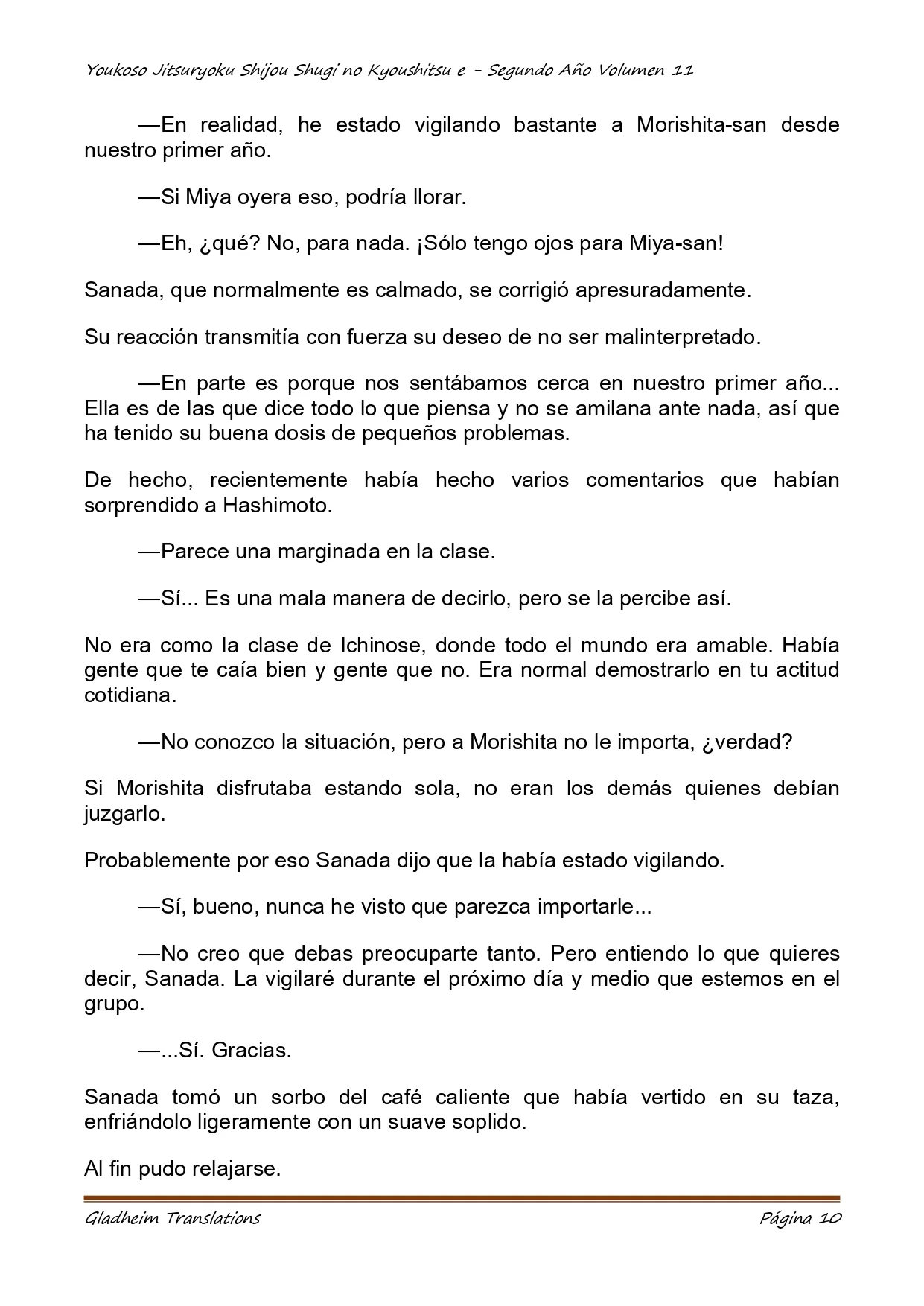 Página 10 del Manga