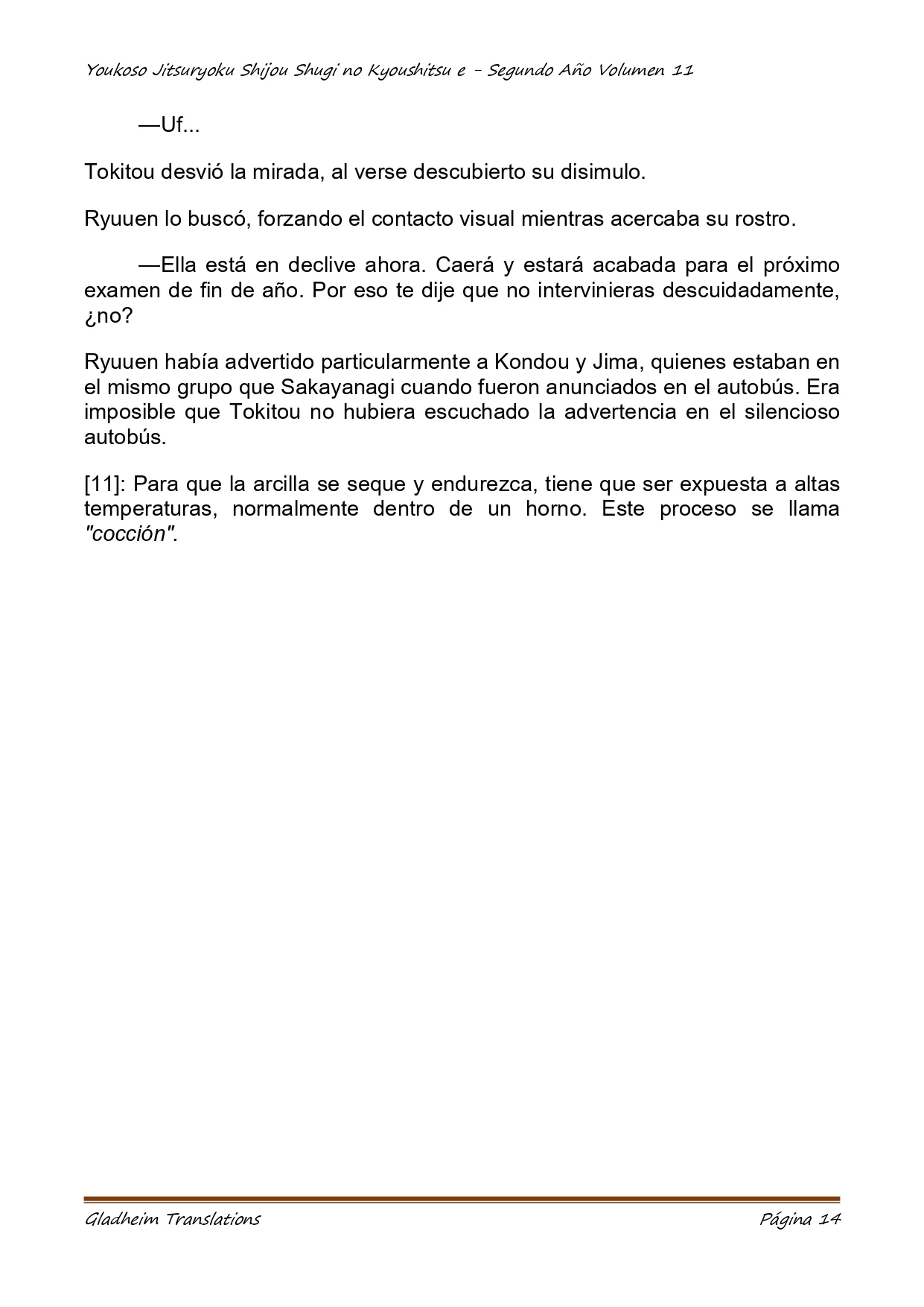 Página 14 del Manga