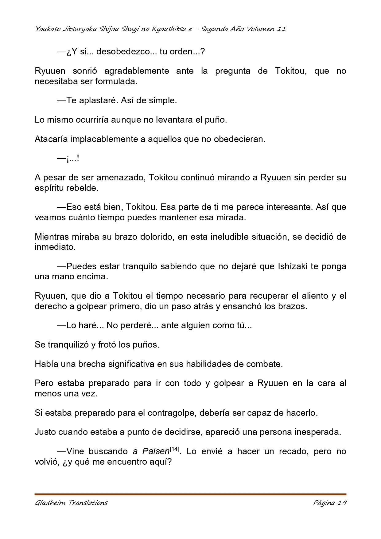 Página 19 del Manga