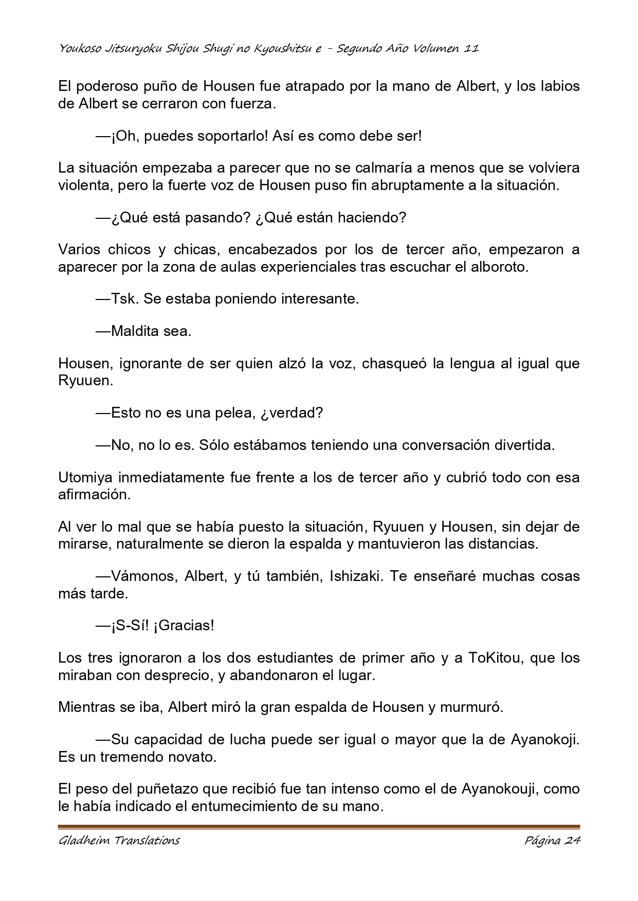 Página 24 del Manga