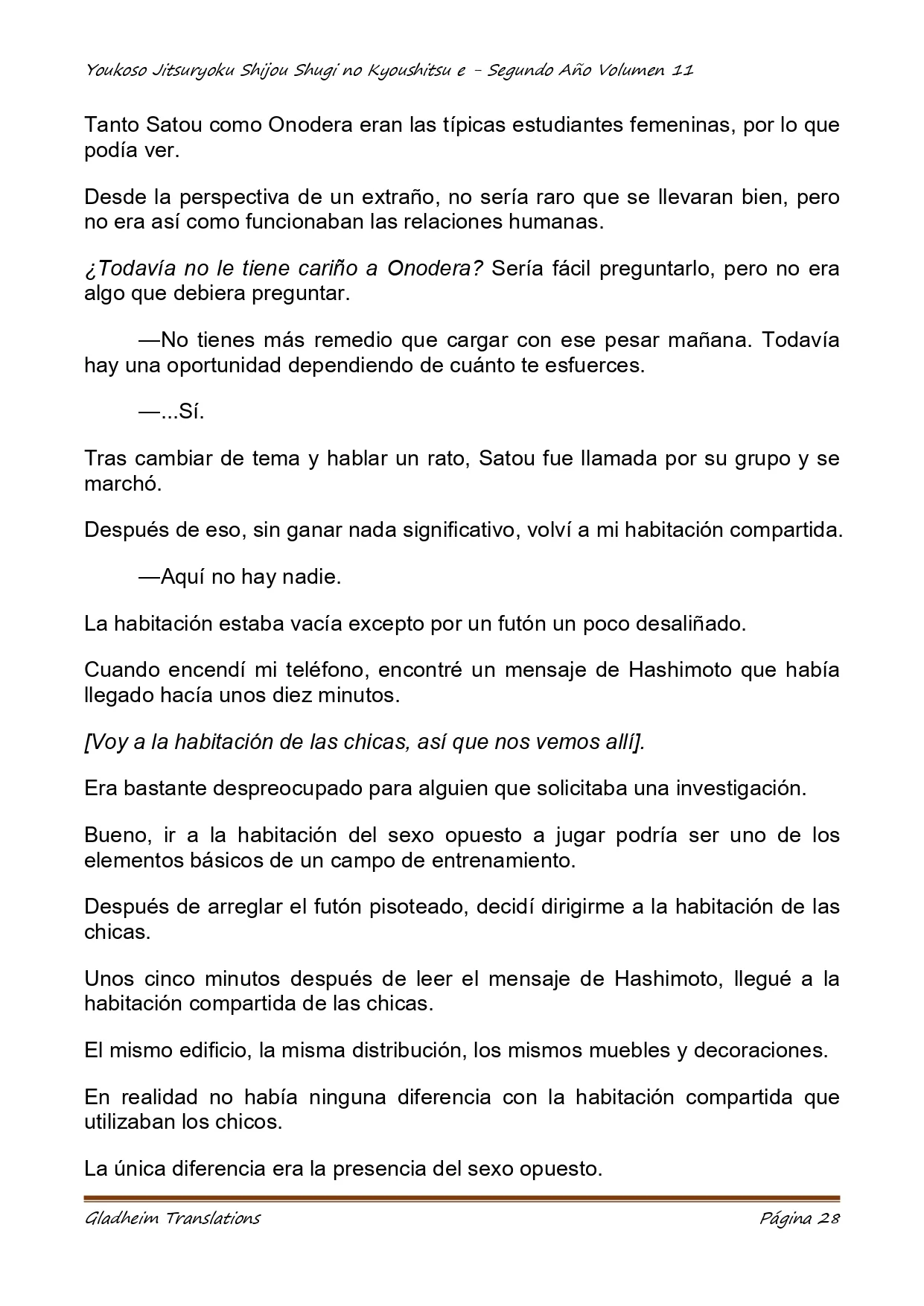 Página 28 del Manga