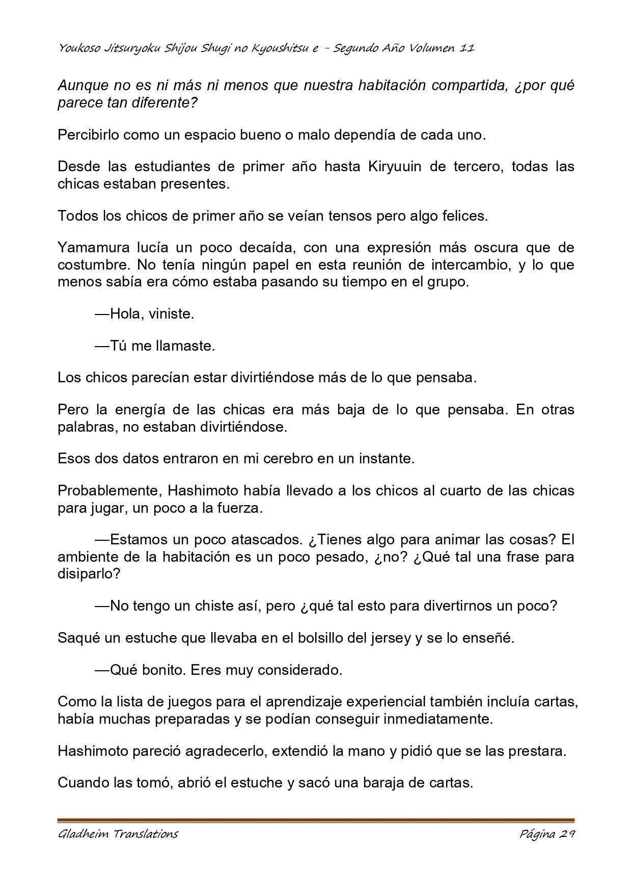 Página 29 del Manga