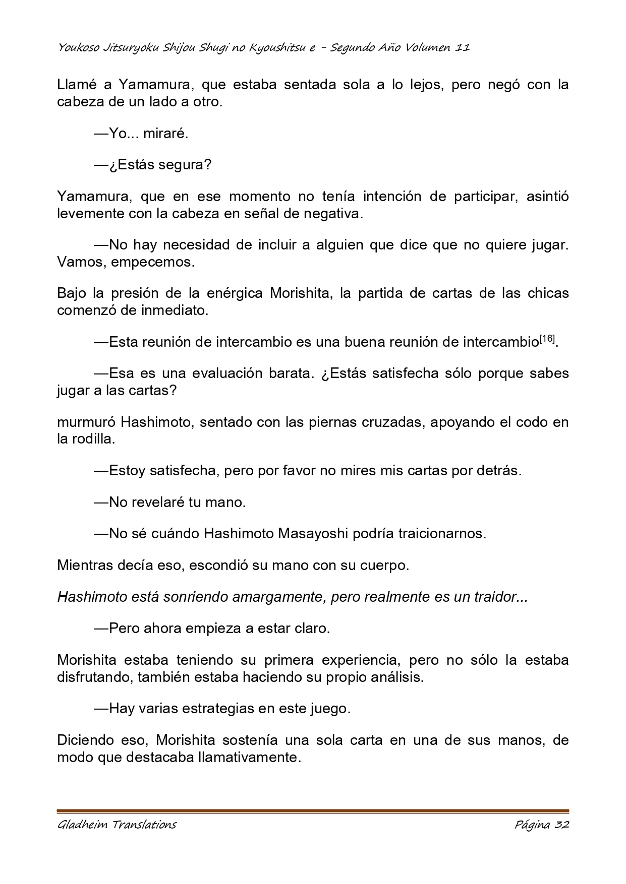 Página 32 del Manga