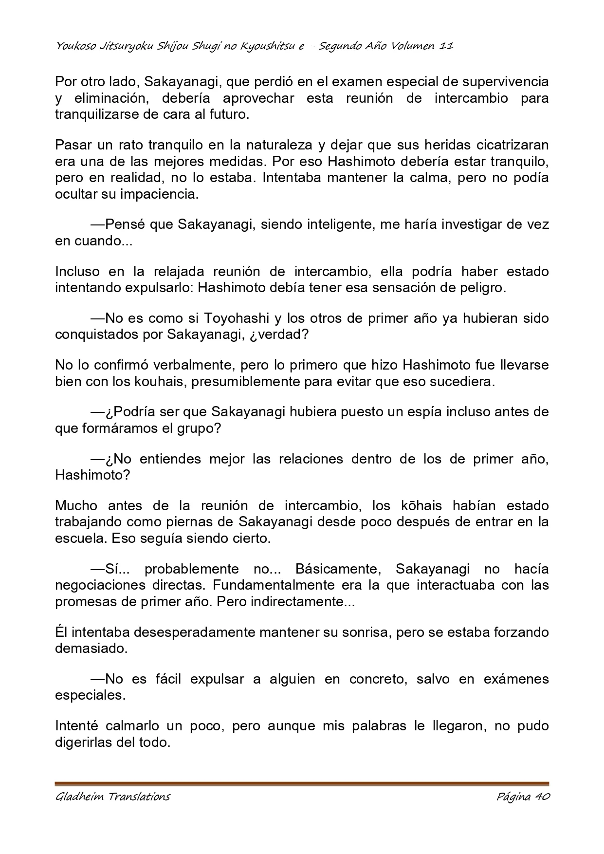 Página 40 del Manga