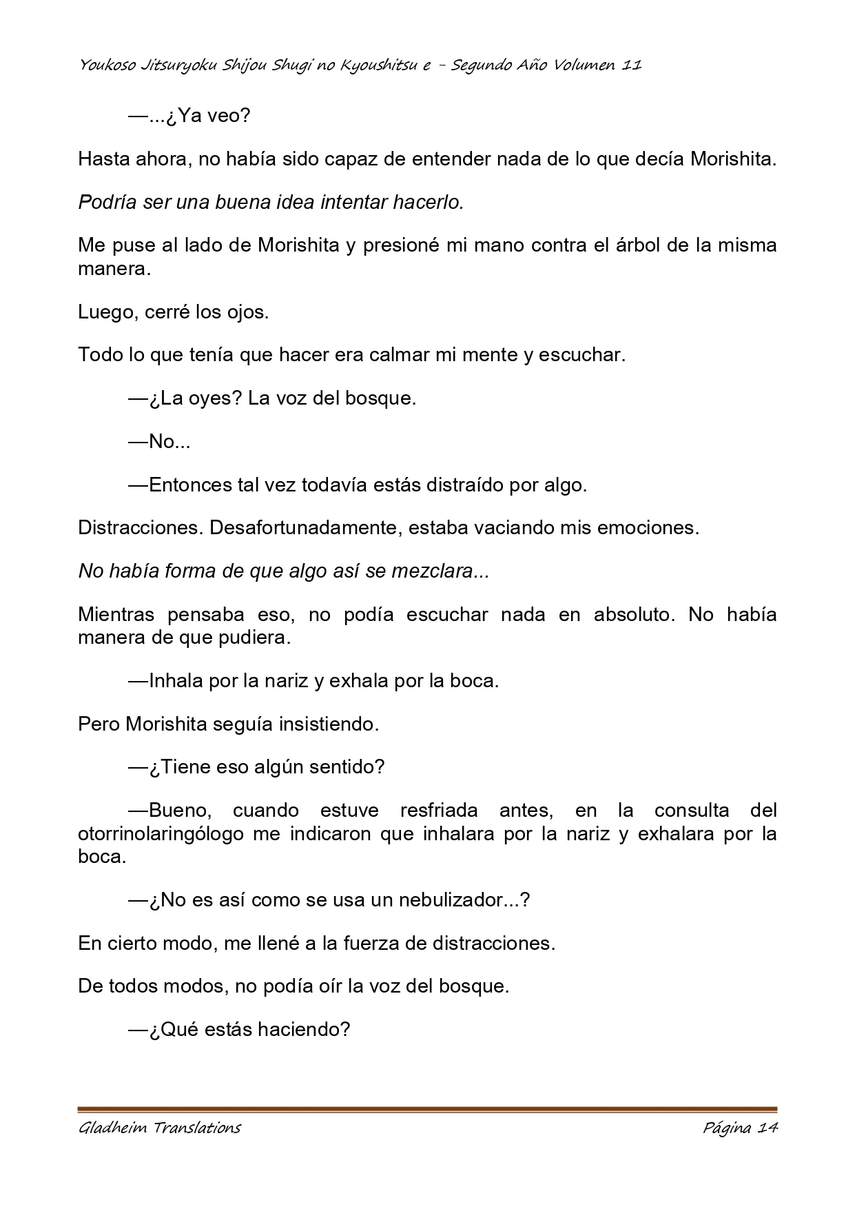 Página 14 del Manga