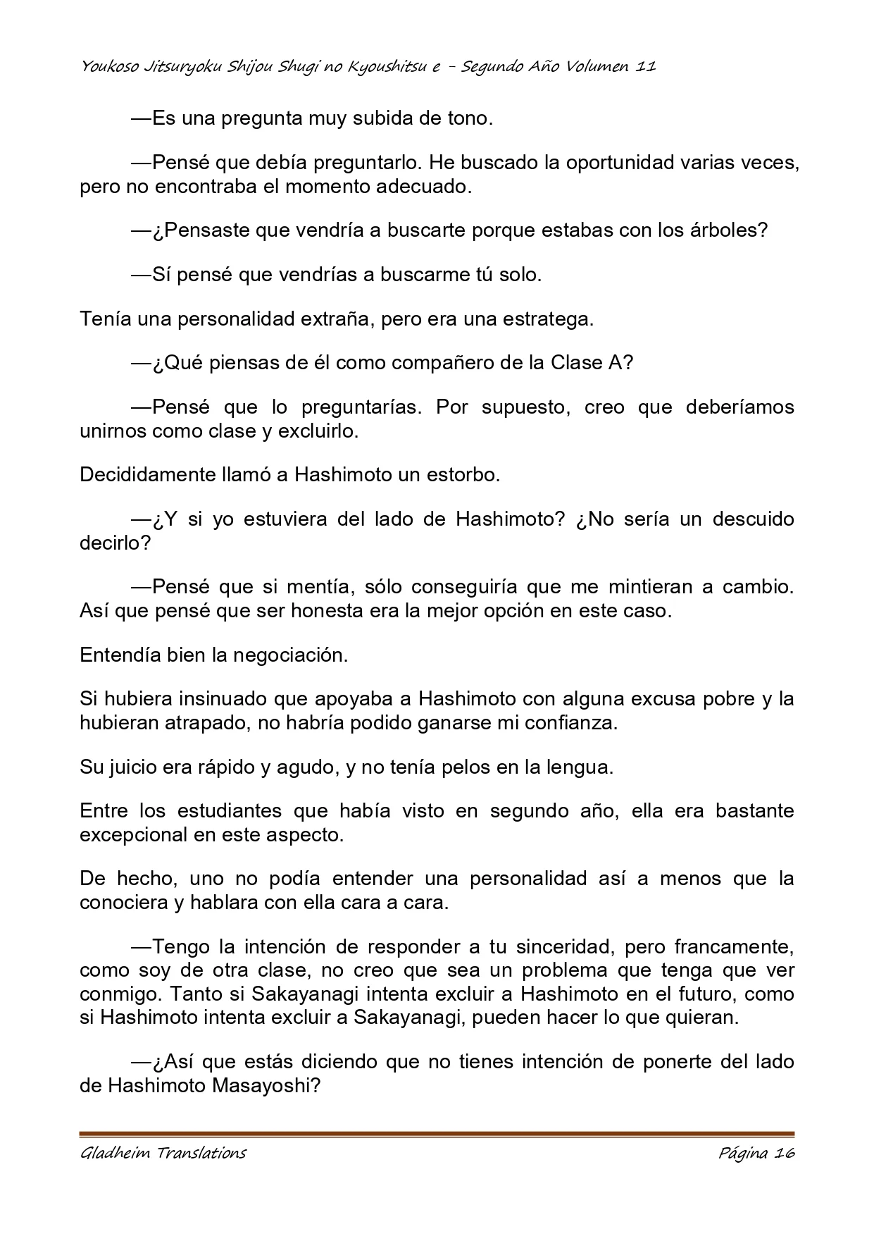 Página 16 del Manga