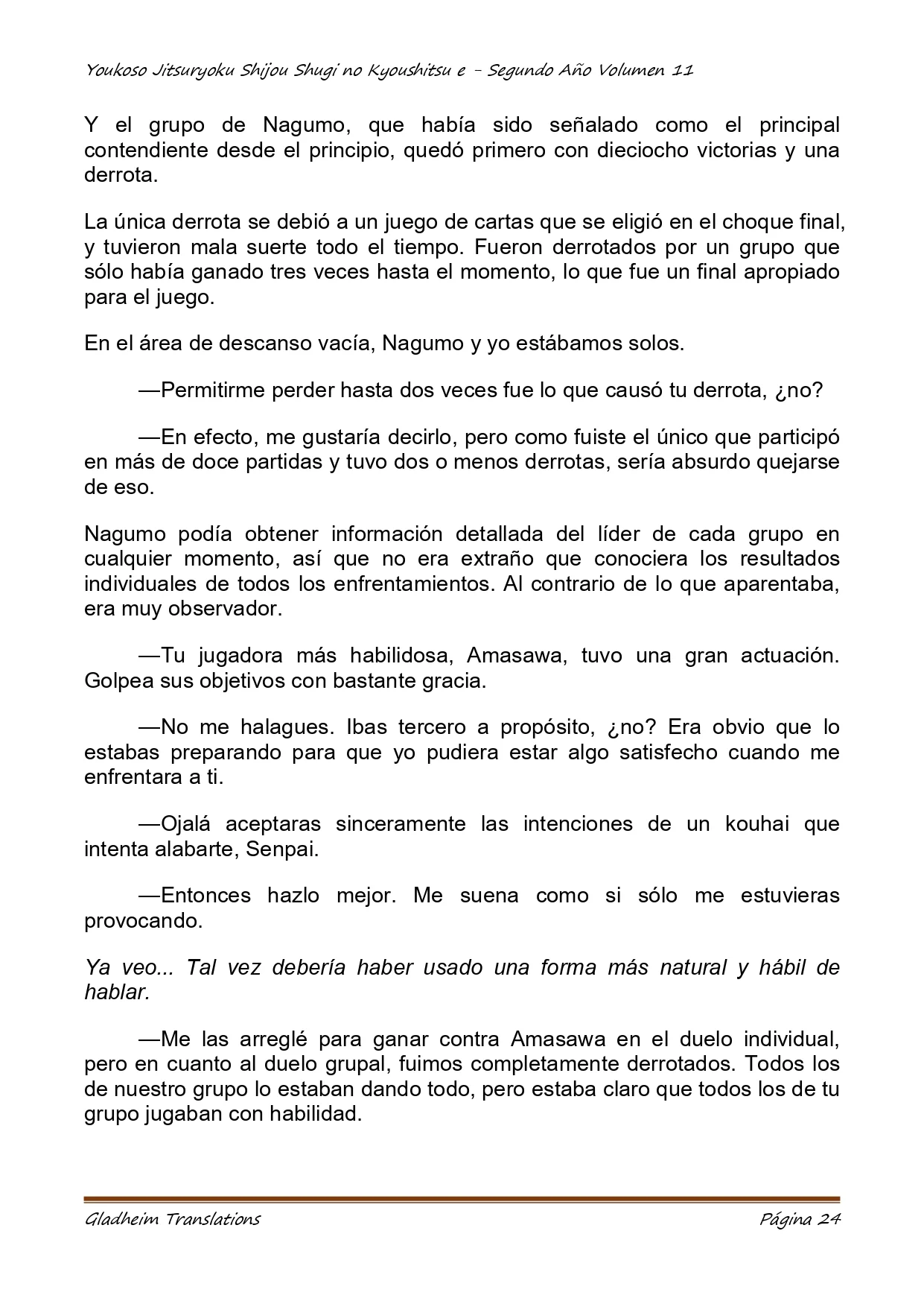 Página 24 del Manga