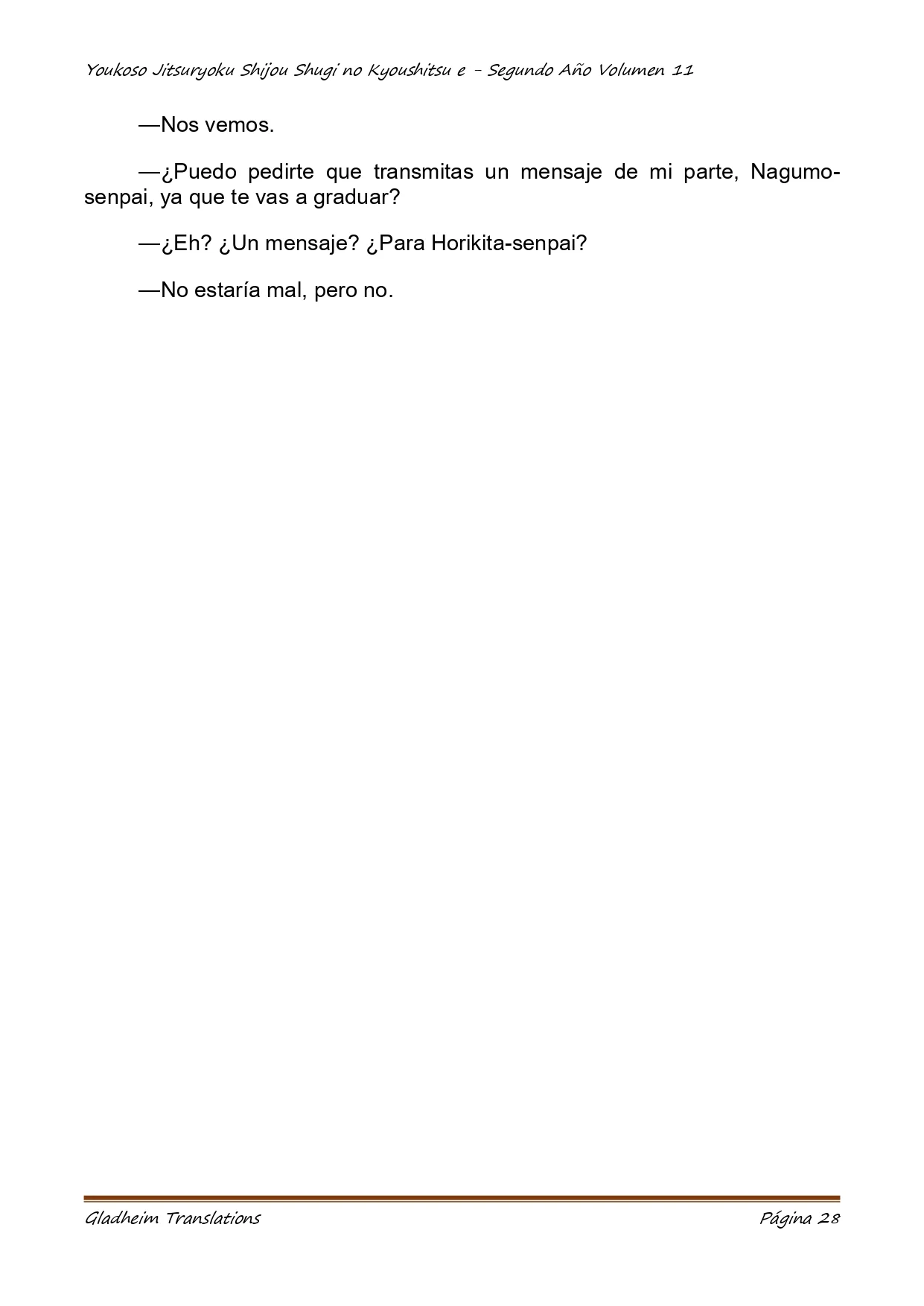 Página 28 del Manga