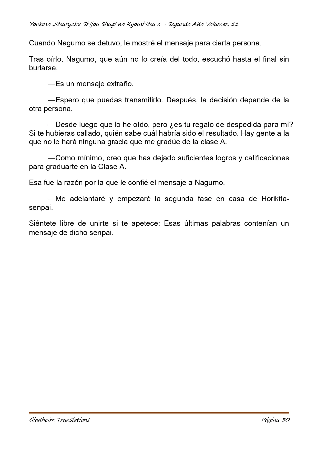 Página 30 del Manga