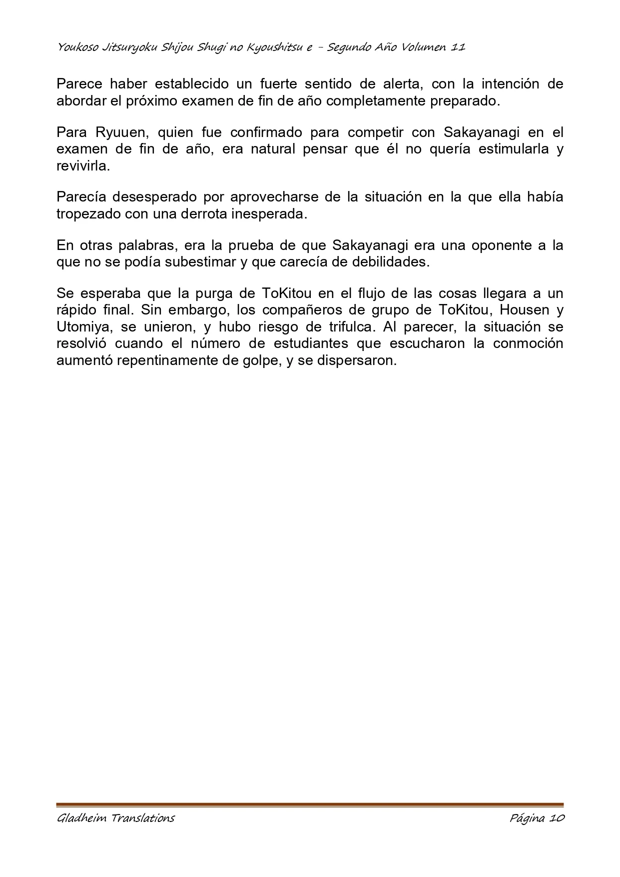 Página 10 del Manga