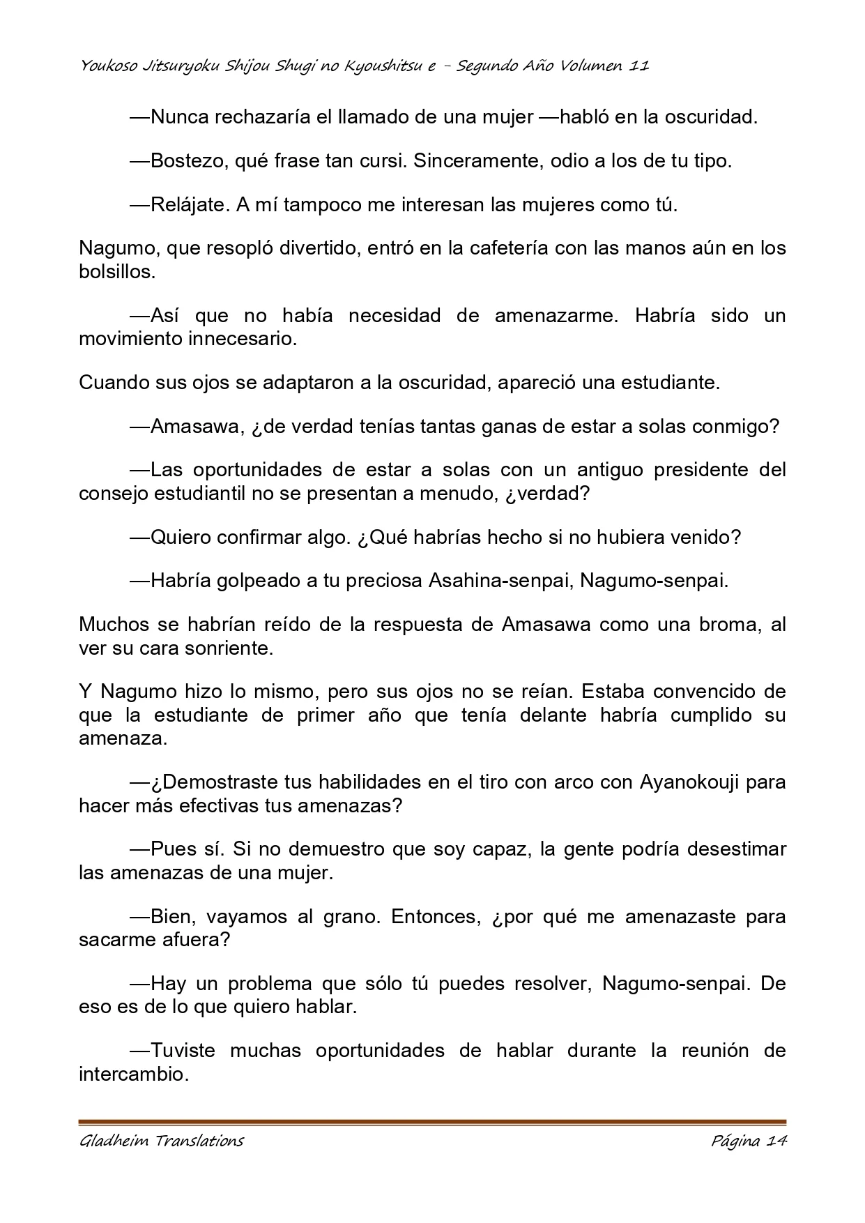 Página 14 del Manga