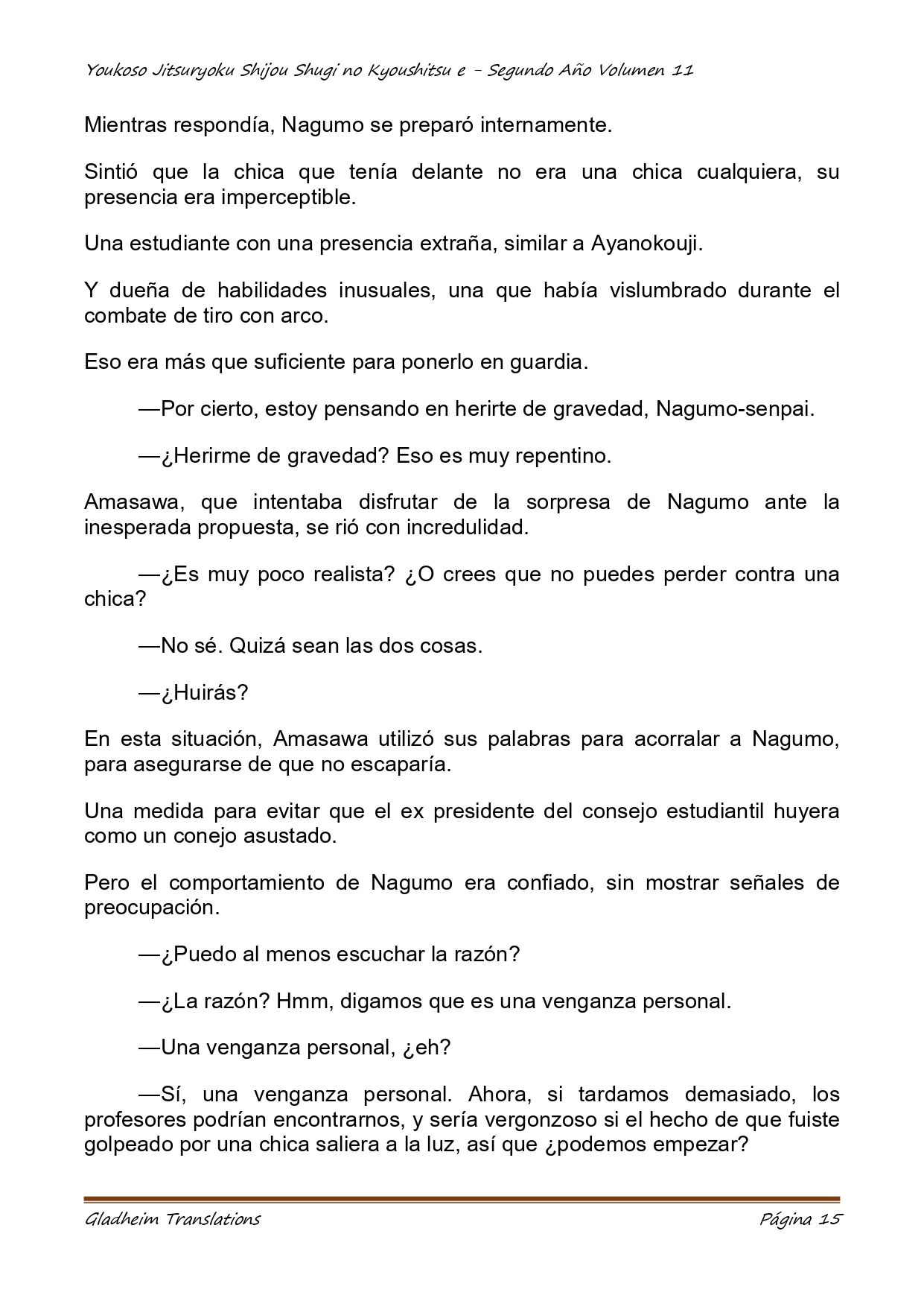 Página 15 del Manga