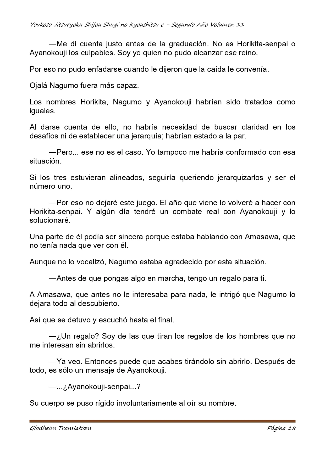 Página 18 del Manga