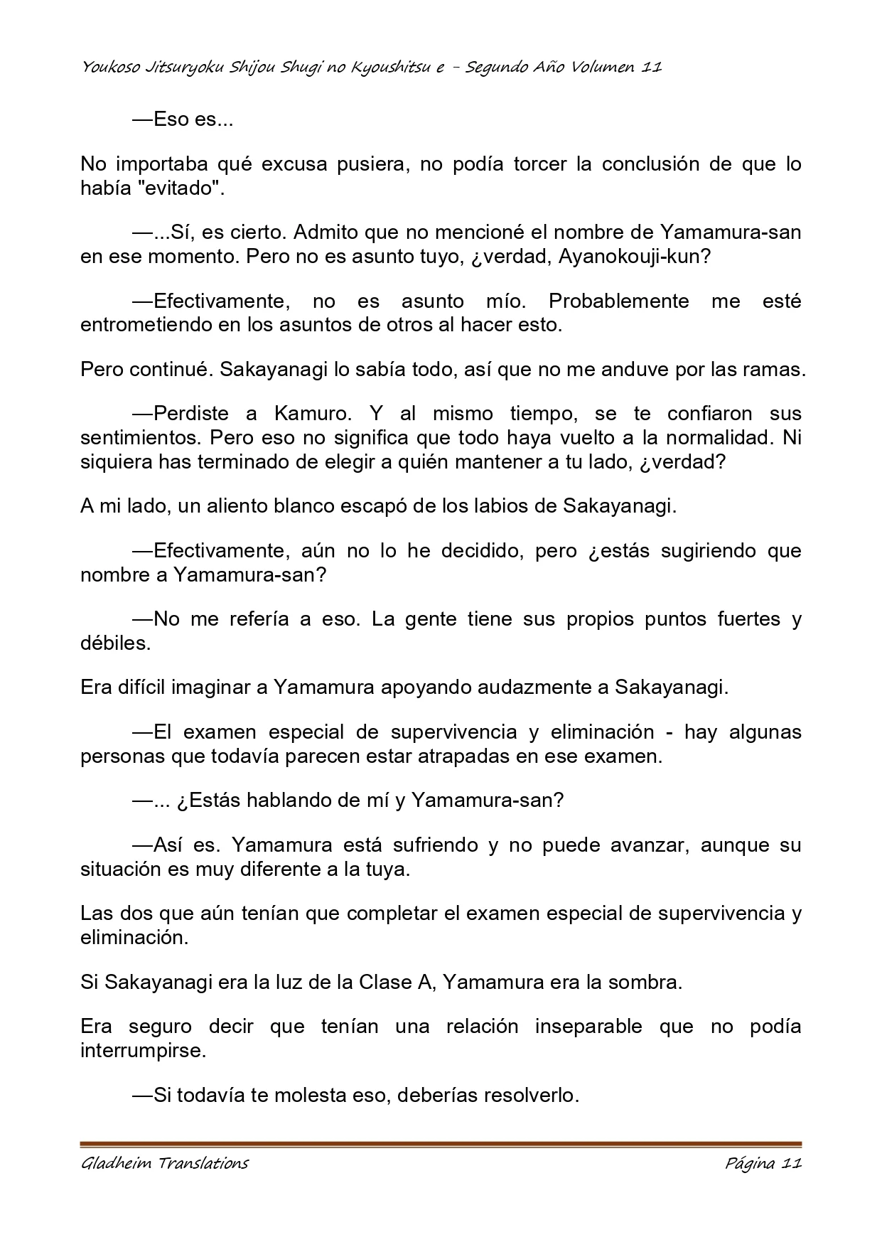 Página 11 del Manga