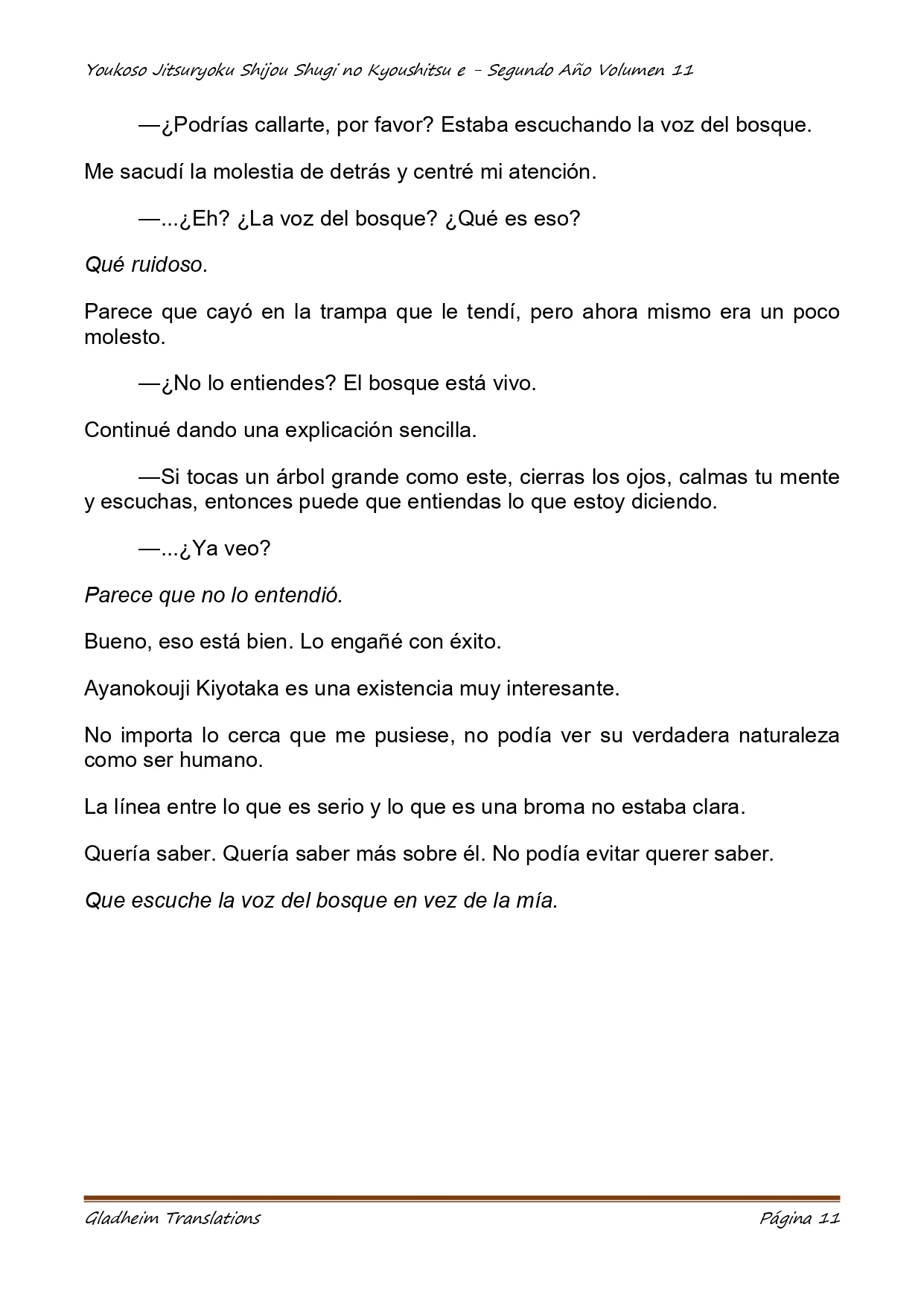 Página 11 del Manga