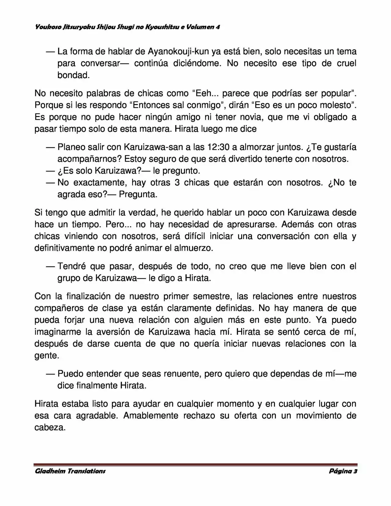 Página 3 del Manga