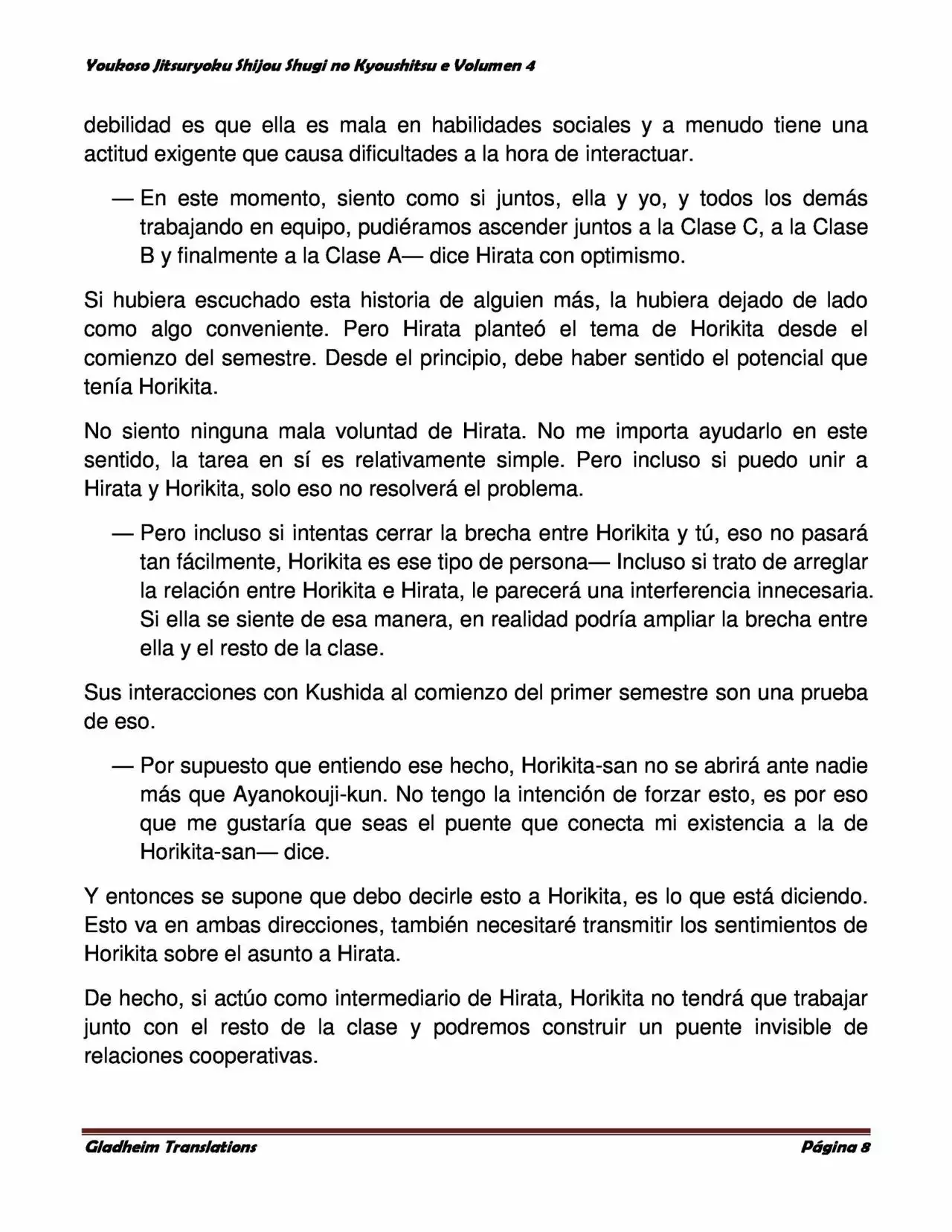 Página 8 del Manga