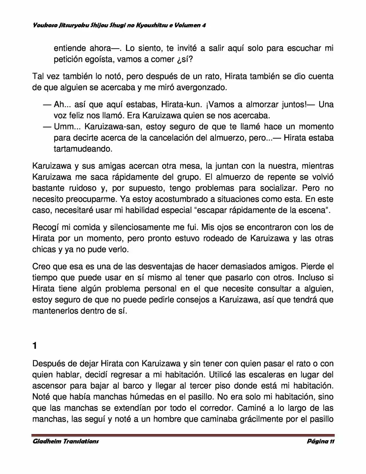 Página 11 del Manga