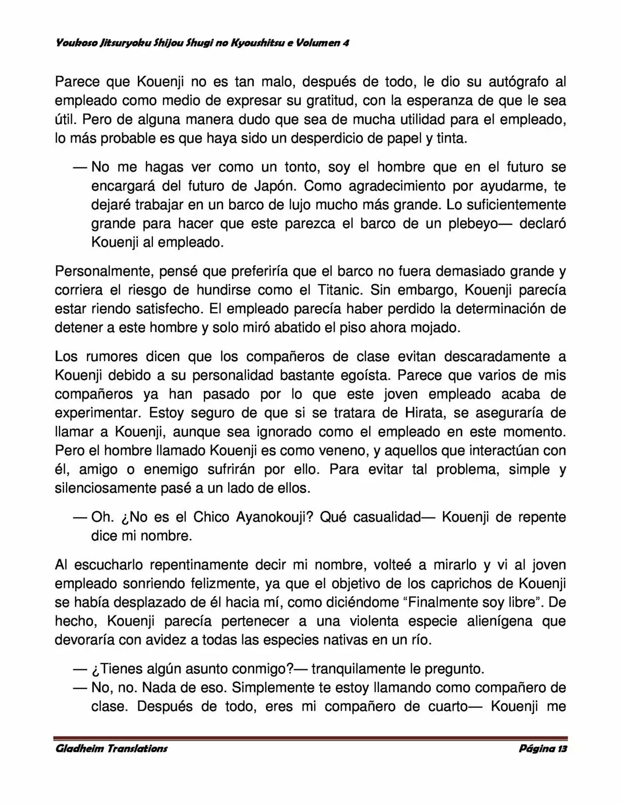 Página 13 del Manga