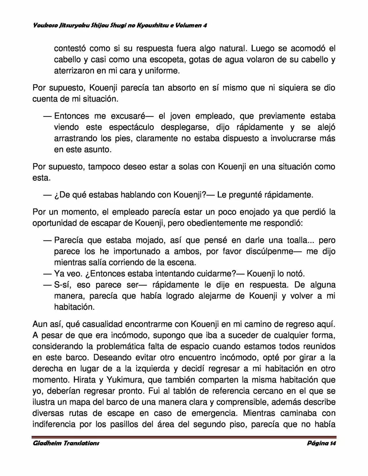 Página 14 del Manga