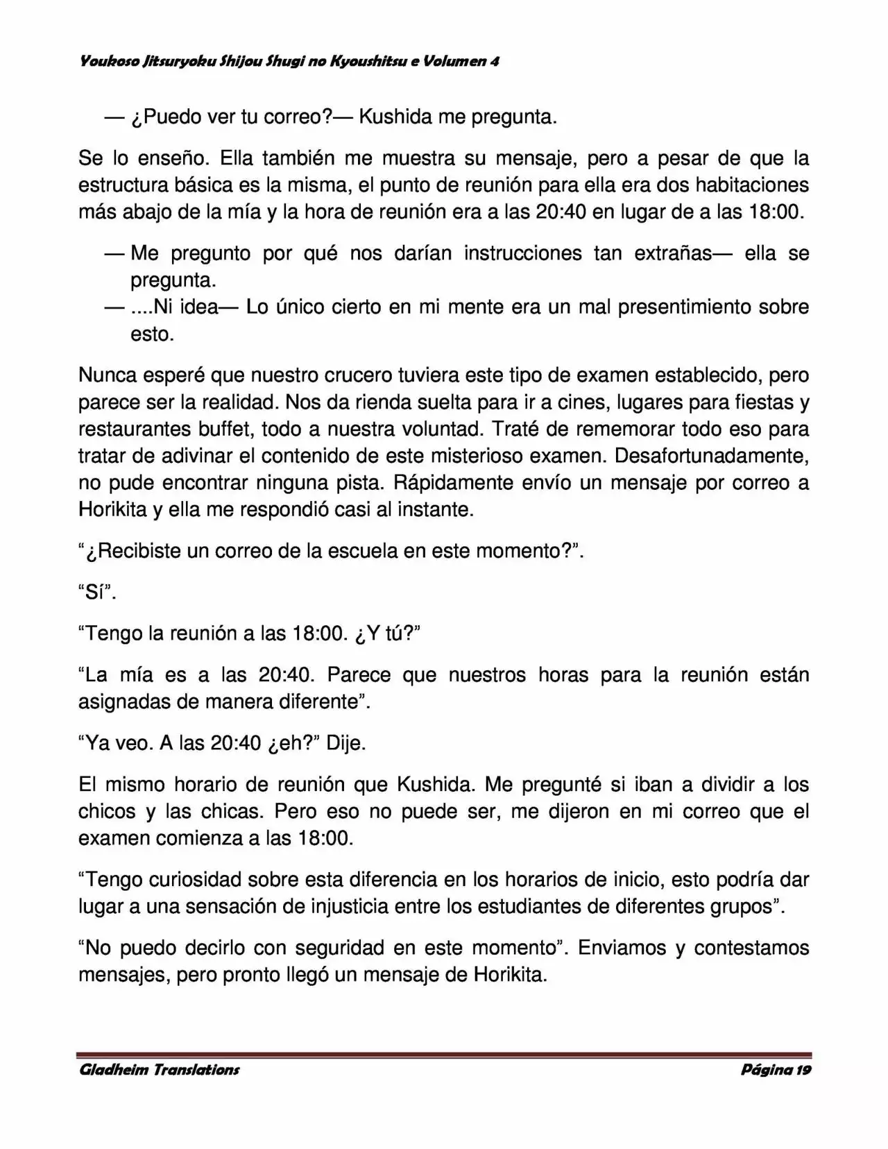 Página 19 del Manga