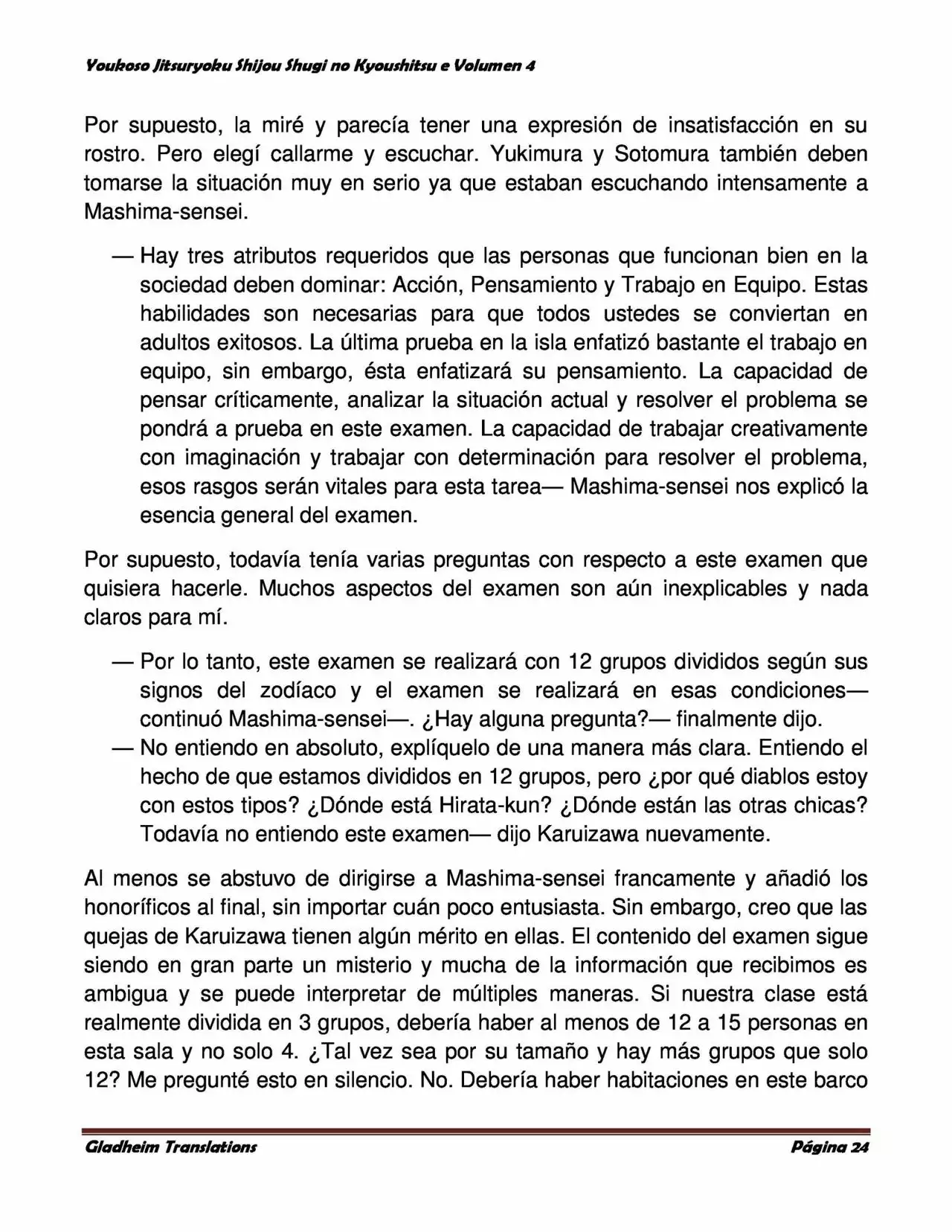 Página 24 del Manga