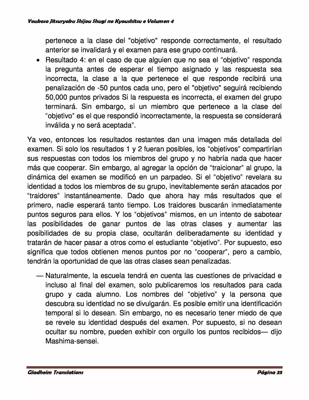 Página 35 del Manga